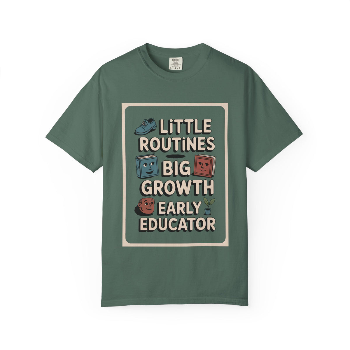 Early Childhood Educator Shirt, Little Routines Big Growth Tee, Preschool Teacher Gift, Early Educator Retirement Gift, Pre-K Teacher Shirt