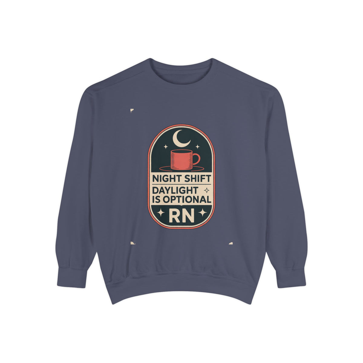 Night Shift Nurse Sweatshirt, RN Gift, Daylight Is Optional Crewneck, Funny Nurse Sweatshirt, Night Shift Nurse Gift, Role Based Nurse Humo…