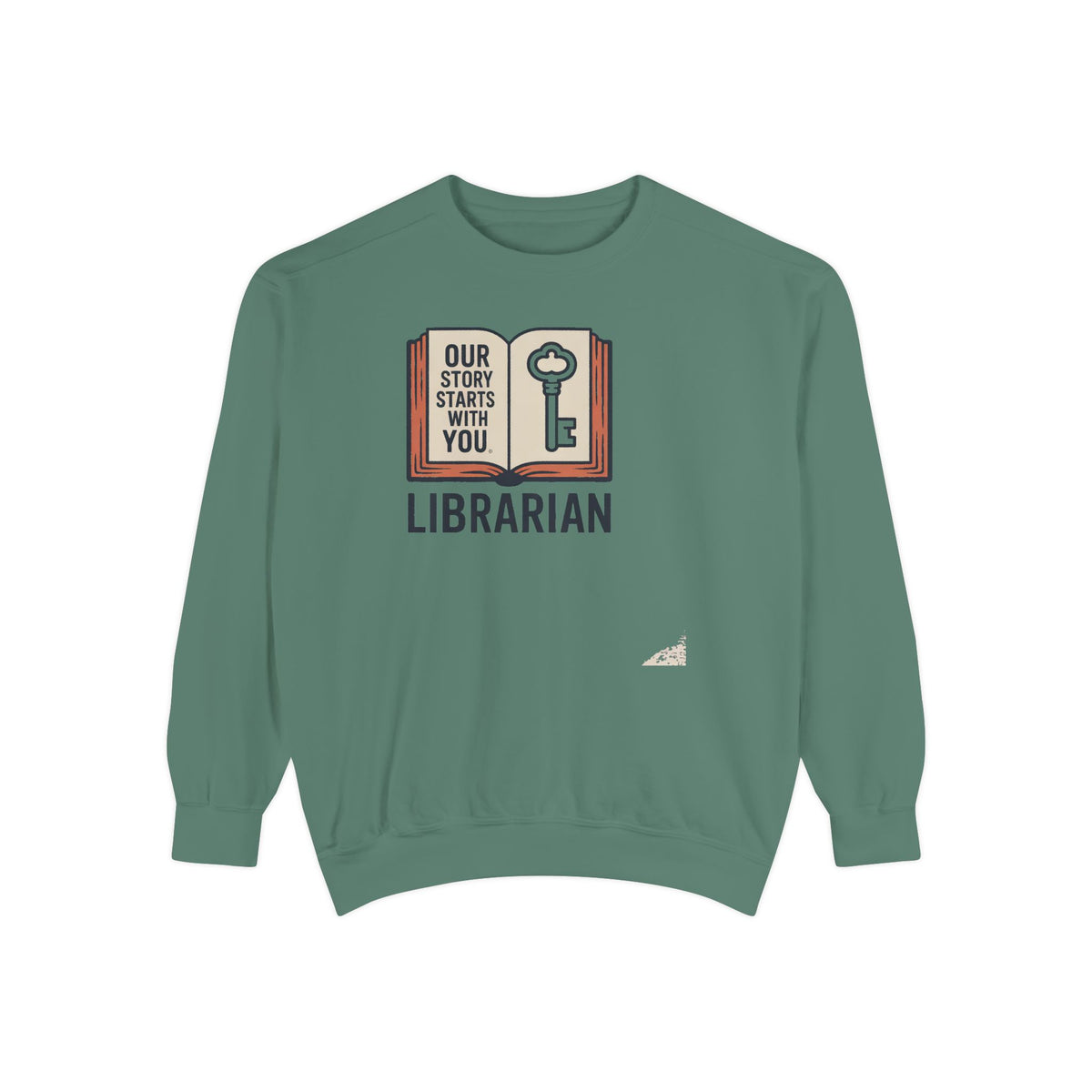 Librarian Sweatshirt, Our Story Starts With You, Teacher Appreciation Gift, School Librarian Crewneck, Librarian Appreciation Gift, Book Lo…
