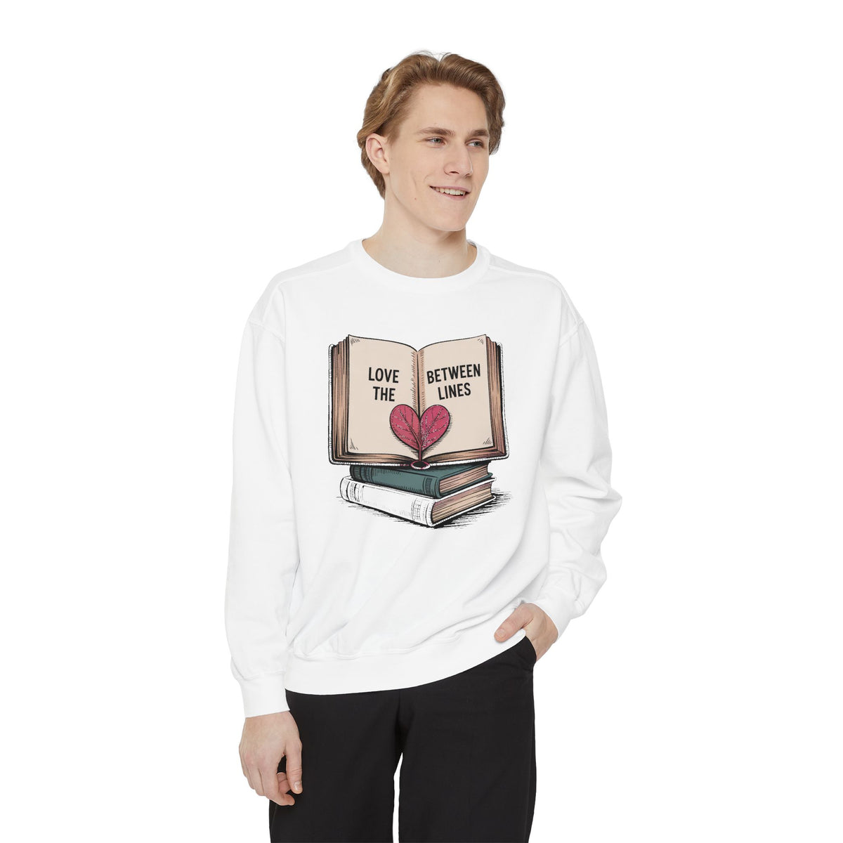 Librarian Sweatshirt, Book Lover Gift, Valentine's Day Gift For Librarian, Bookish Valentine Crewneck, Reading Lover Sweatshirt, Gift For B…