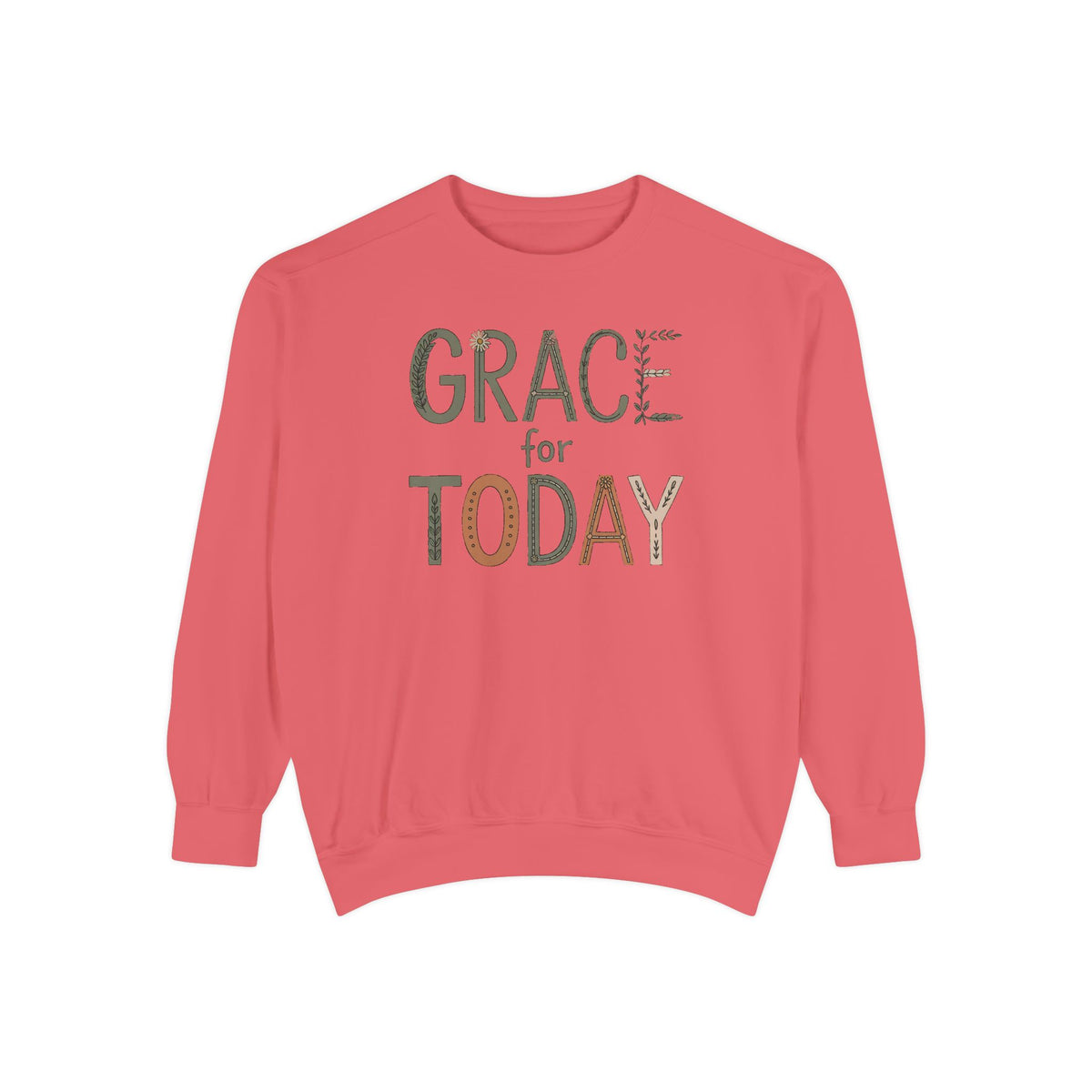 Christian Gift For Women, Grace For Today Sweatshirt, Faith Based Crewneck, Religious Sweatshirt Gift, Christian Woman Gift, Inspirational…