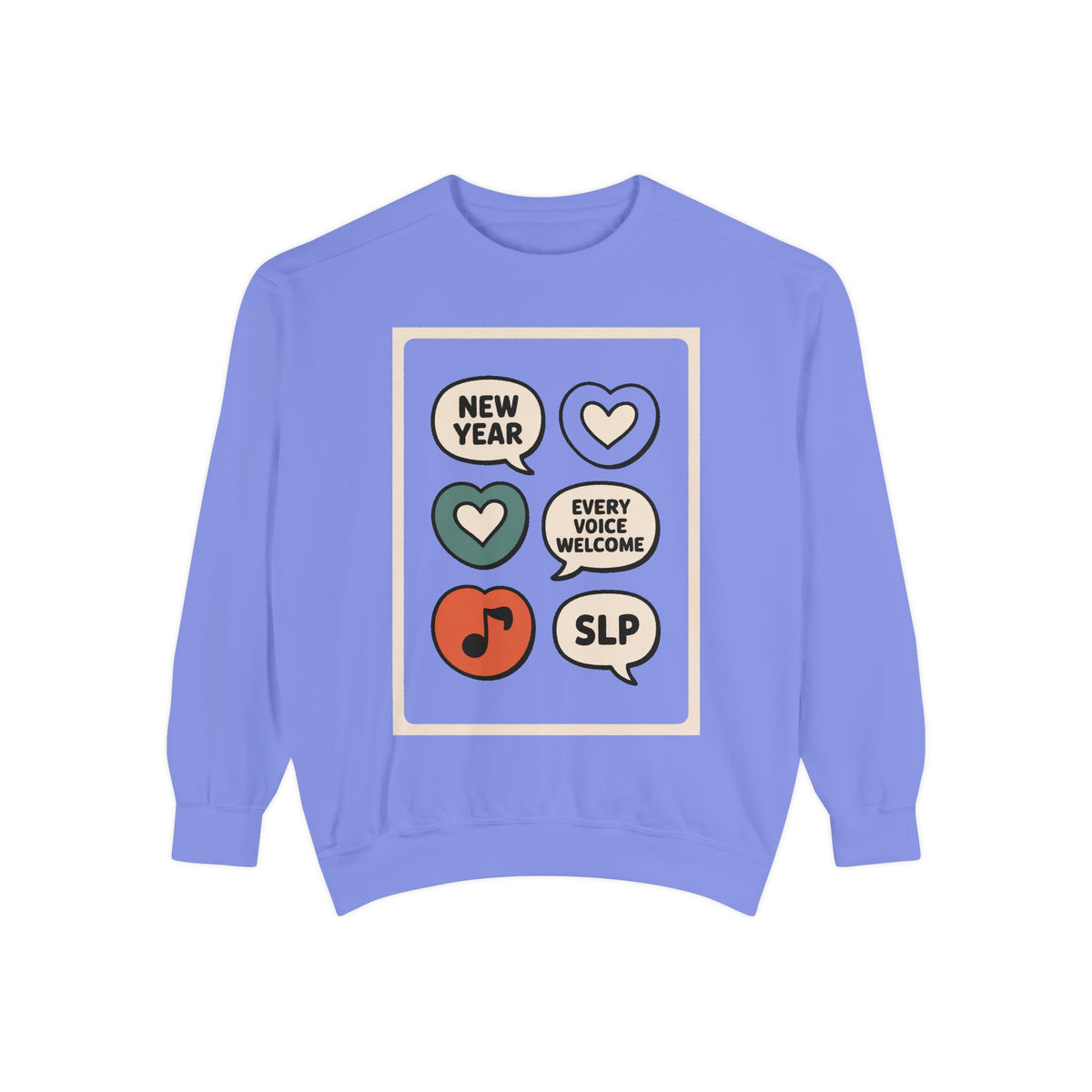 SLP Sweatshirt, Back to School Gift For Speech Language Pathologist, Every Voice Welcome Crewneck, New Year New Caseload Tee, SLP Appreciat…