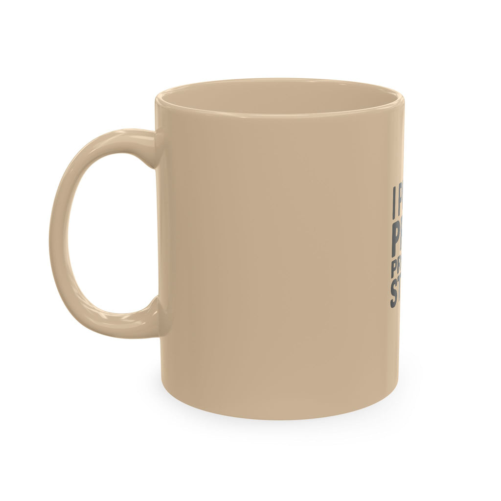 I Put The Pro In Procrastinate Mug, Funny Sarcastic Coffee Mug, Procrastinator Gift, Bold Typography Mug, Funny Office Mug Gift