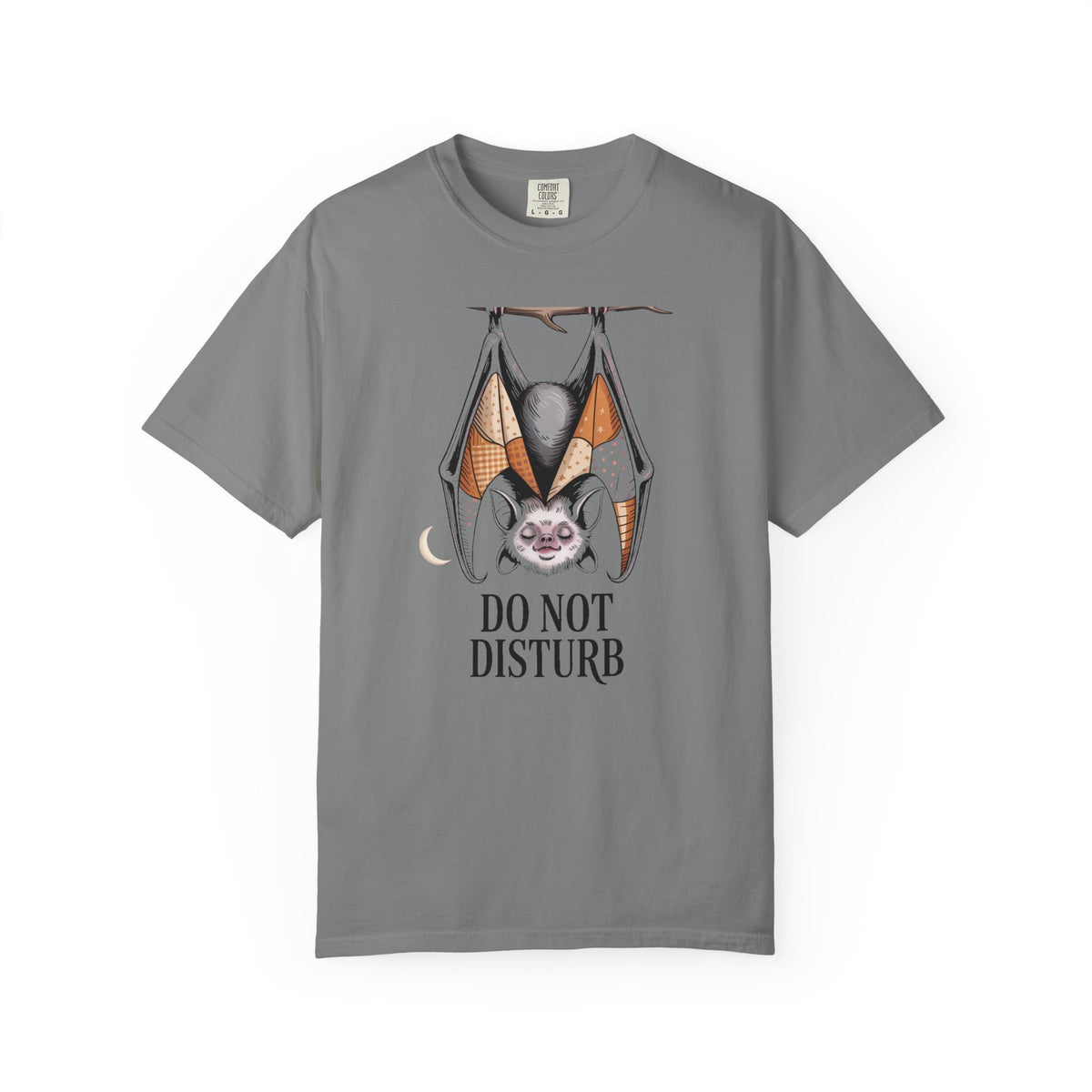 Do Not Disturb Bat Shirt, Funny Halloween T-Shirt, Sleepy Bat Vintage Tee, Spooky Season Gift, Cute Bat Lover Shirt