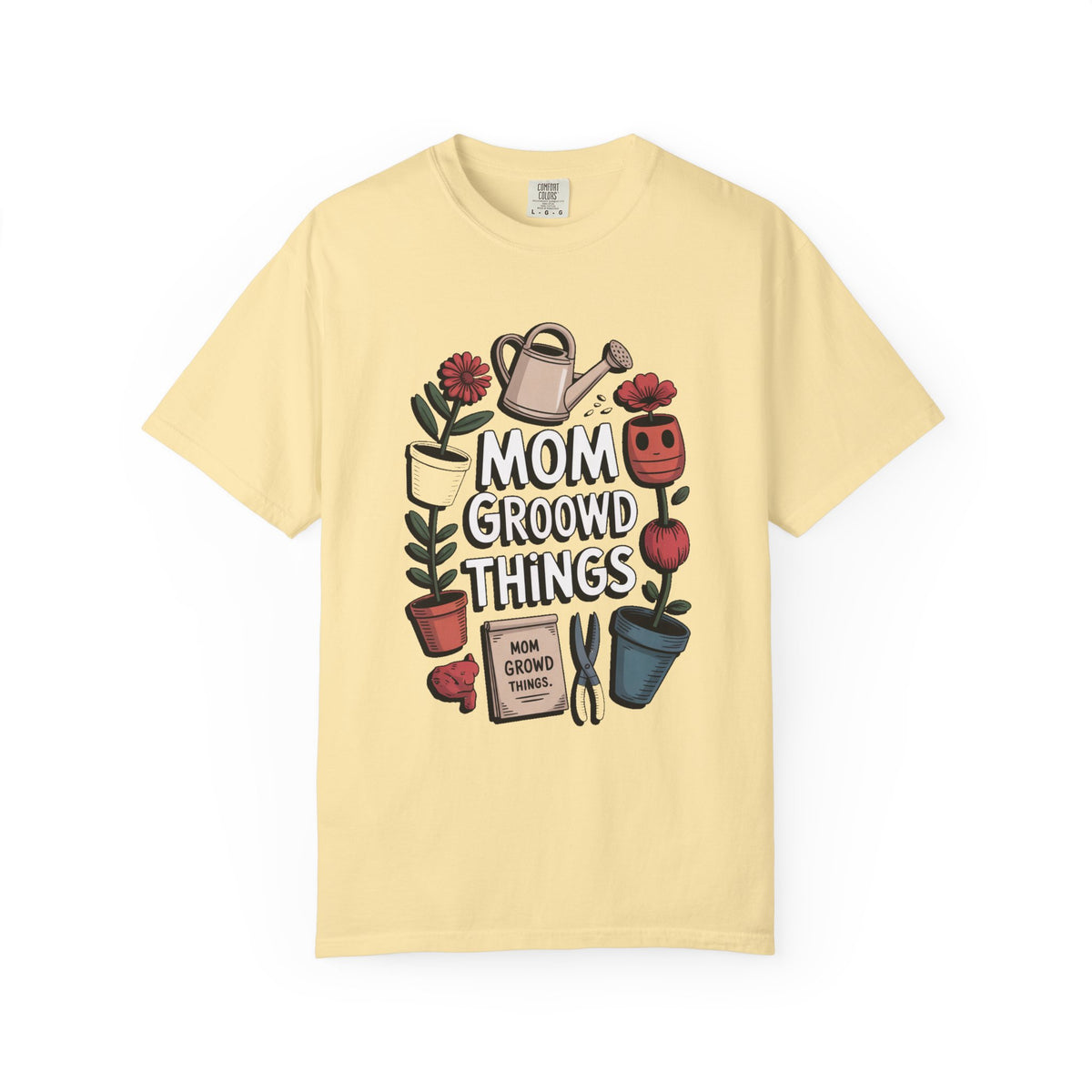 Gardener Mom Shirt, Mom Grows Good Things Tee, Mother's Day Gift For Plant Mom, Gardening Mom Gift, Garden Lover Mom T-Shirt, Mothers Day T…