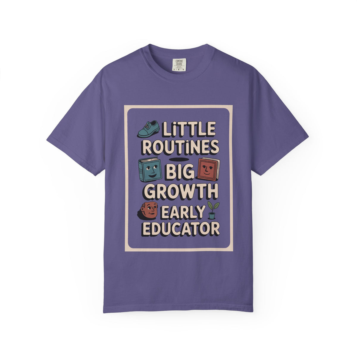 Early Childhood Educator Shirt, Little Routines Big Growth Tee, Preschool Teacher Gift, Early Educator Retirement Gift, Pre-K Teacher Shirt