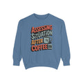 RN Sweatshirt, Nurse Sarcasm Gift, Assessing The Situation After Coffee, Funny Nurse Crewneck, Nurse Appreciation Gift, Retro Nurse Tee