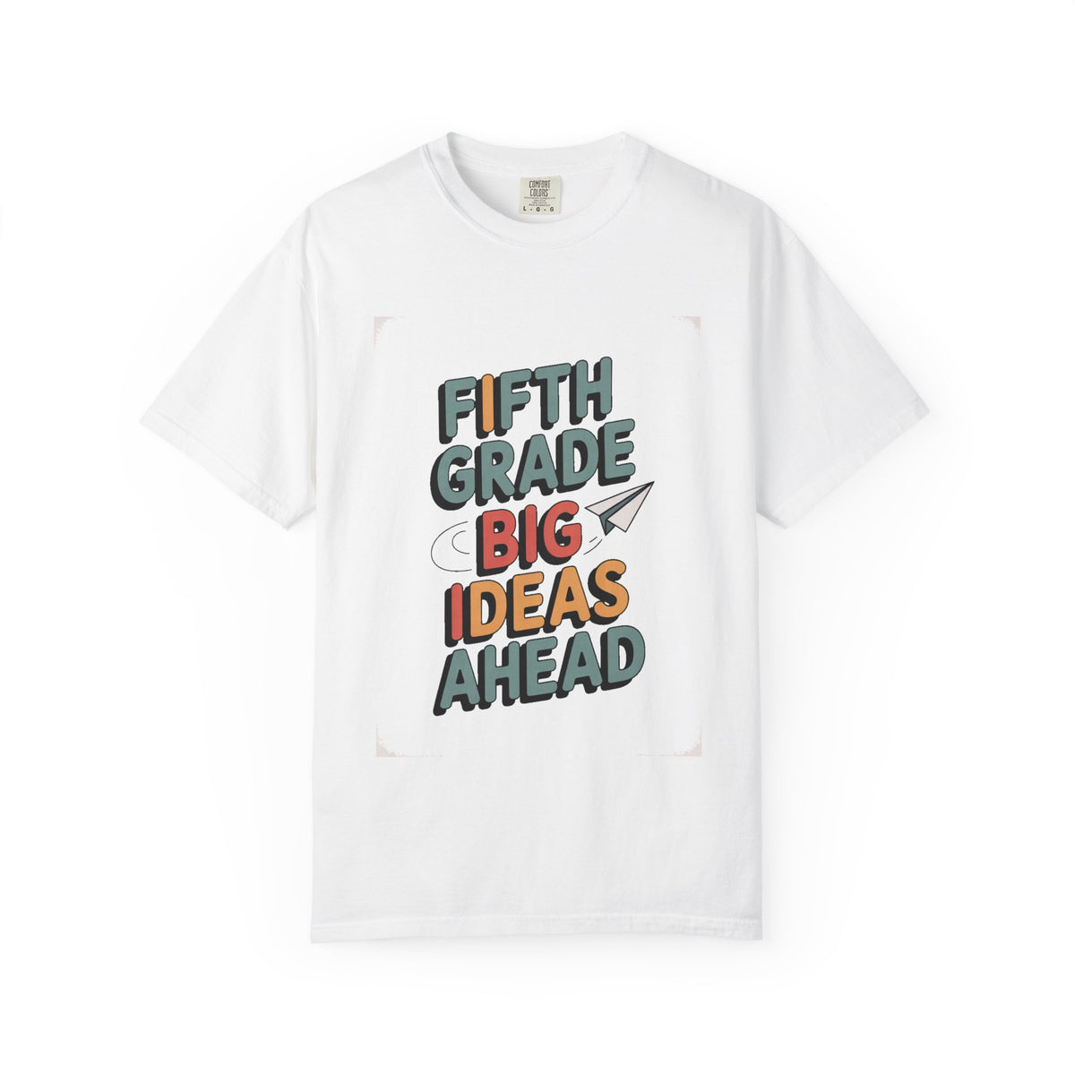 Fifth Grade Shirt, Back to School Tee For Kids, 5th Grade Big Ideas Ahead Shirt, First Day Of School Gift, Fifth Grader Shirt