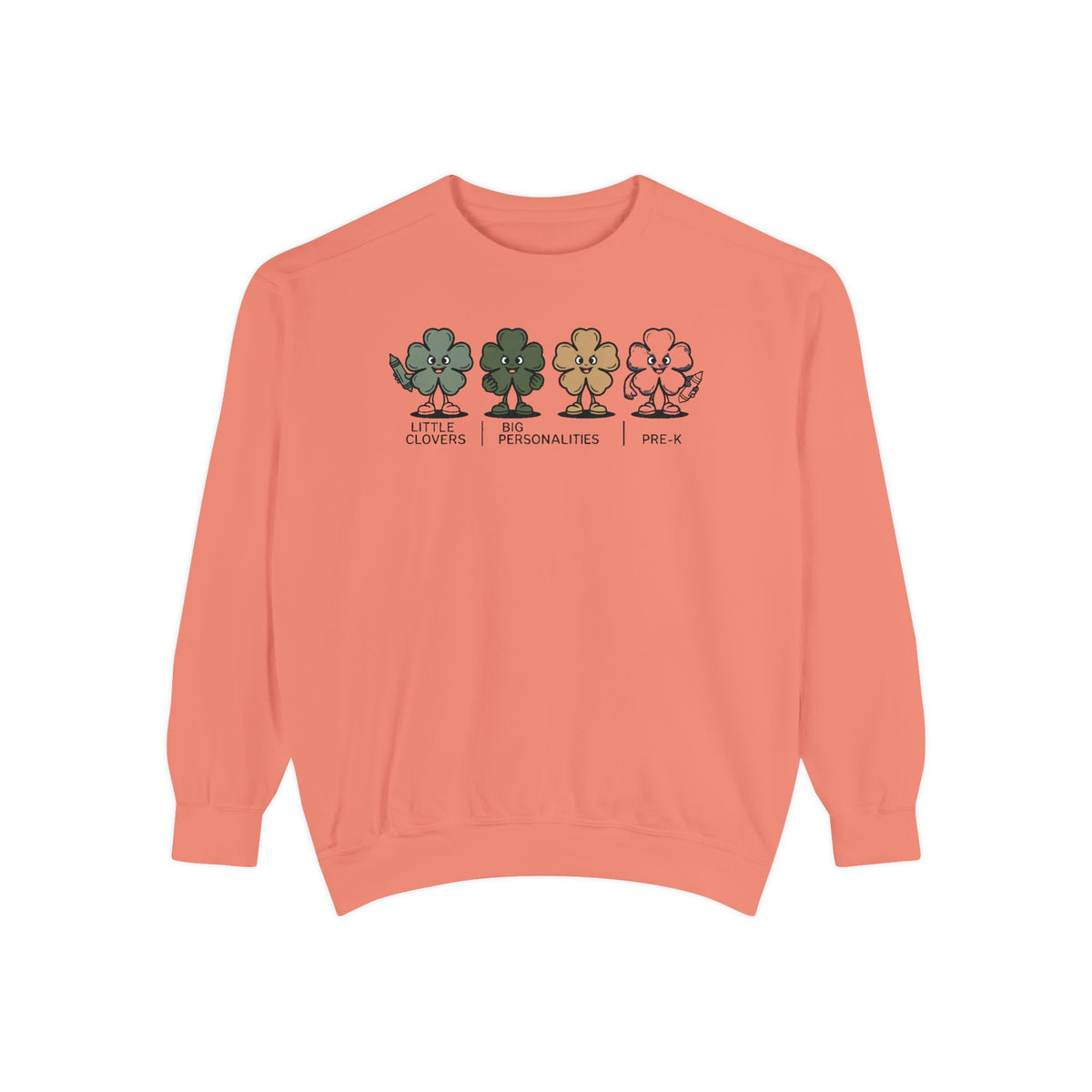 Pre-K Teacher Sweatshirt, St Patrick's Day Gift For Preschool Teacher, Little Clovers Crewneck, Lucky Teacher Shirt, Preschool Teacher Appr…