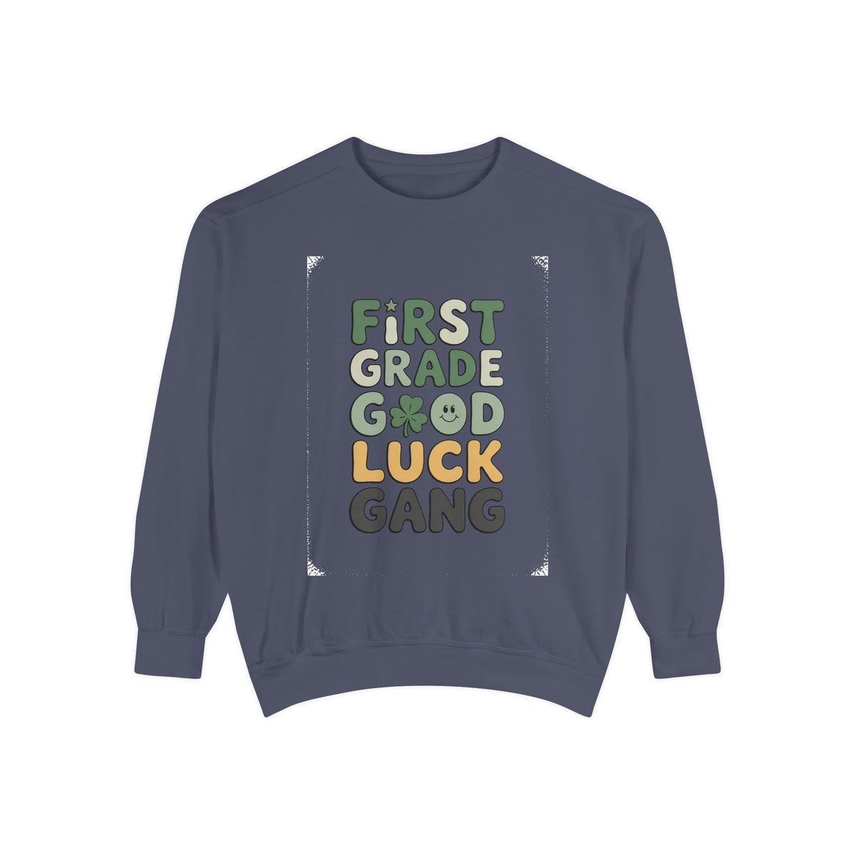 First Grade Teacher Sweatshirt, St Patrick's Day Good Luck Gang, First Grade Teacher Gift, Shamrock Teacher Crewneck, Lucky Teacher Tee