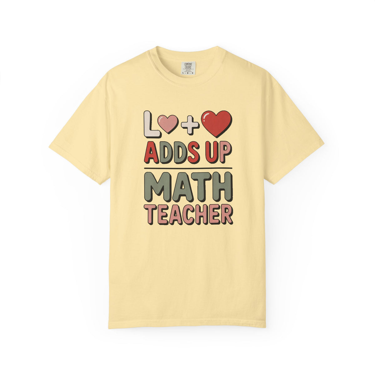 Math Teacher Shirt, Love Adds Up Tee, Valentine's Day Gift For Math Teacher, Funny Math Teacher Valentine Shirt, Teacher Appreciation Tee