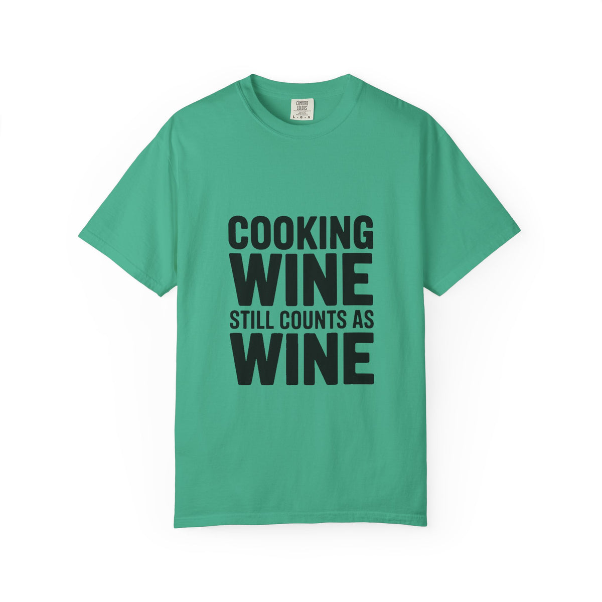 Cooking Wine Still Counts Shirt, Funny Wine Lover T-Shirt, Sarcastic Kitchen Quote Tee, Gift for Wine Drinkers