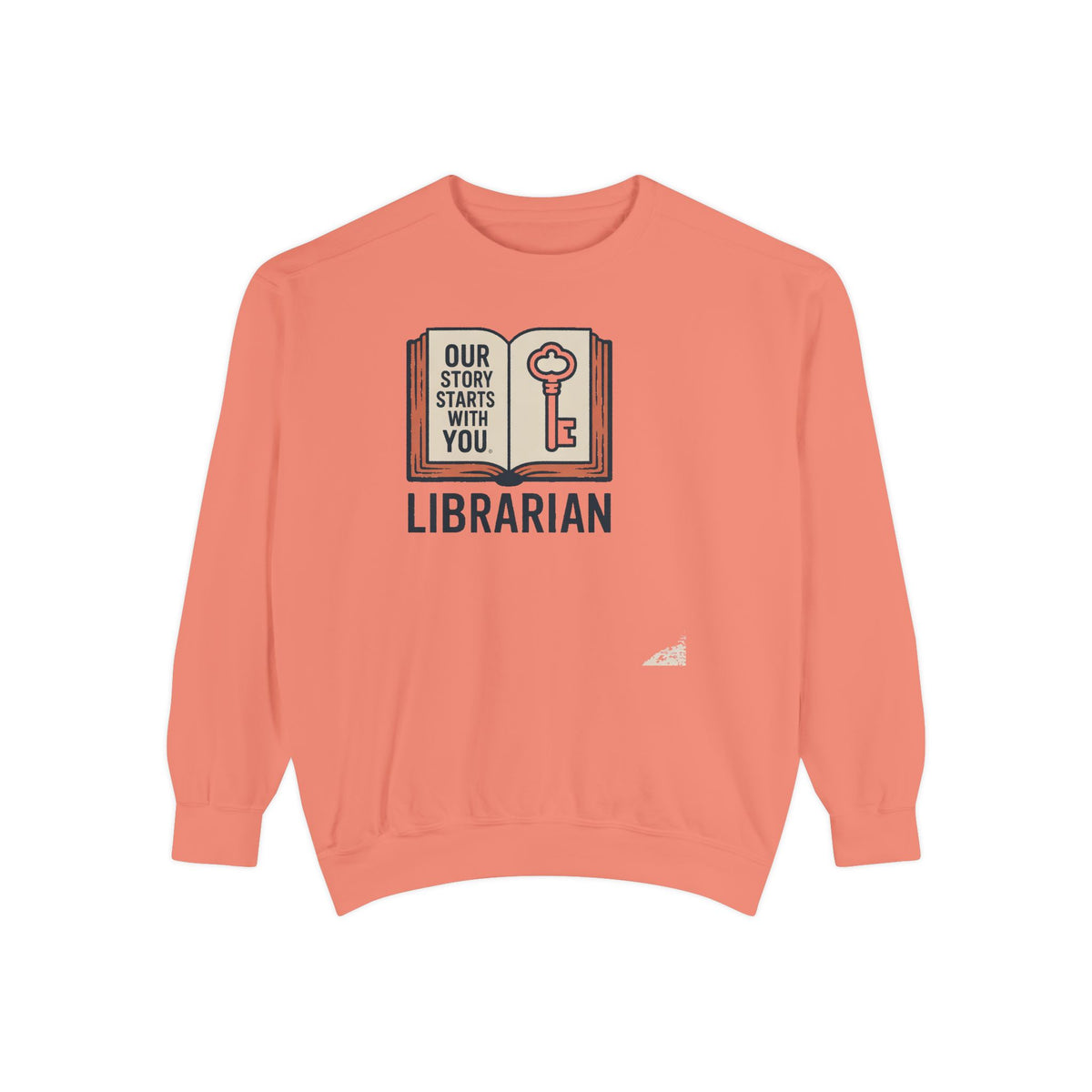 Librarian Sweatshirt, Our Story Starts With You, Teacher Appreciation Gift, School Librarian Crewneck, Librarian Appreciation Gift, Book Lo…