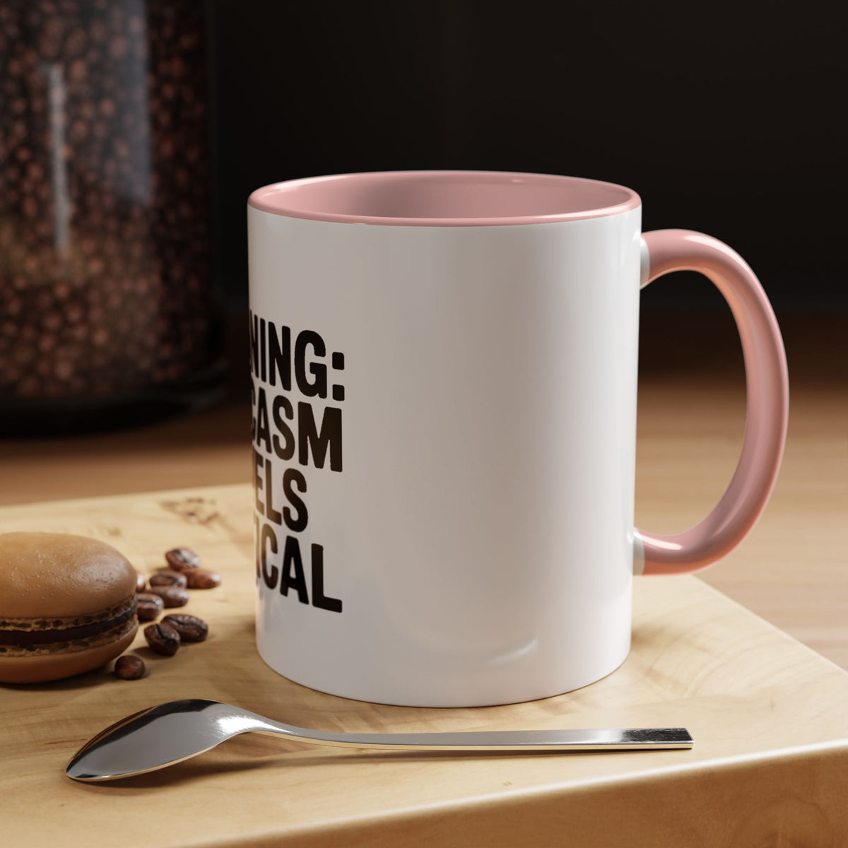 Warning Sarcasm Levels Critical Mug, Funny Sarcastic Coffee Mug, Sarcasm Quote Cup, Coworker Gift, Funny Office Mug
