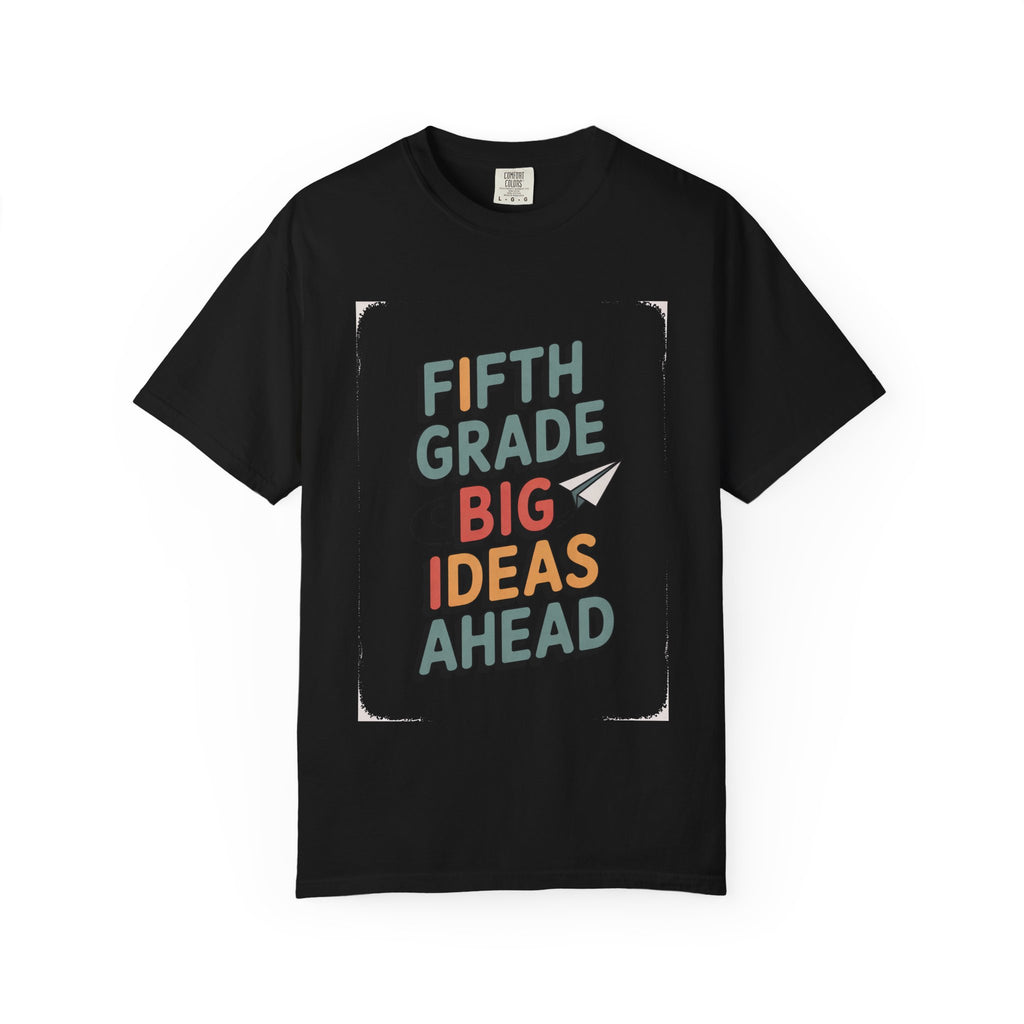 Fifth Grade Shirt, Back to School Tee For Kids, 5th Grade Big Ideas Ahead Shirt, First Day Of School Gift, Fifth Grader Shirt