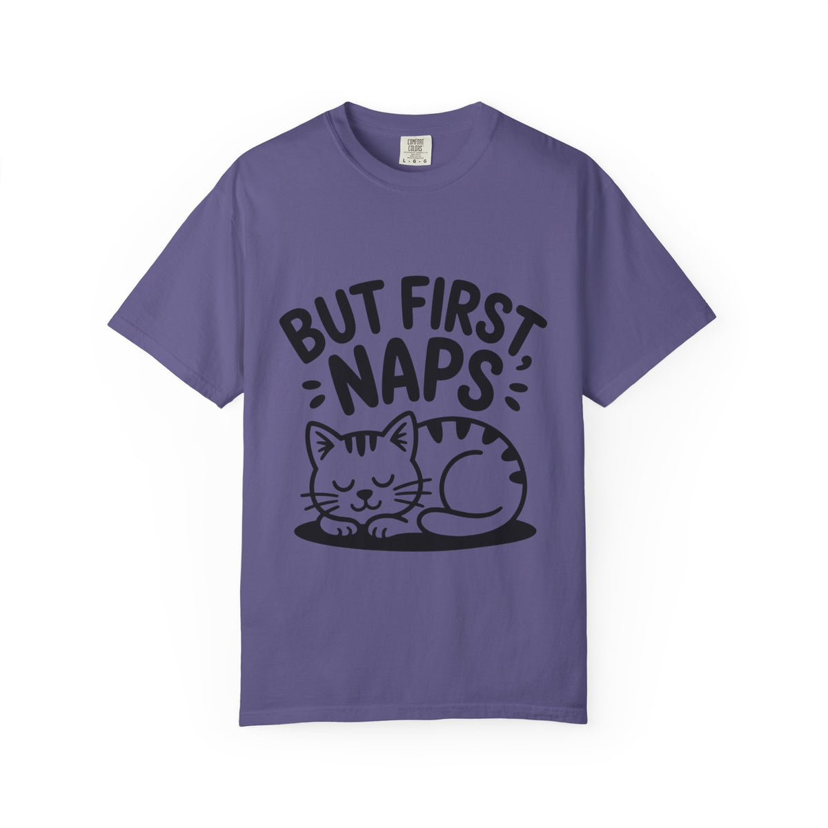 But First Naps Cat Shirt, Funny Sleepy Cat T-Shirt, Cute Napping Kitten Tee, Cat Lover Gift, Nap Lover Shirt