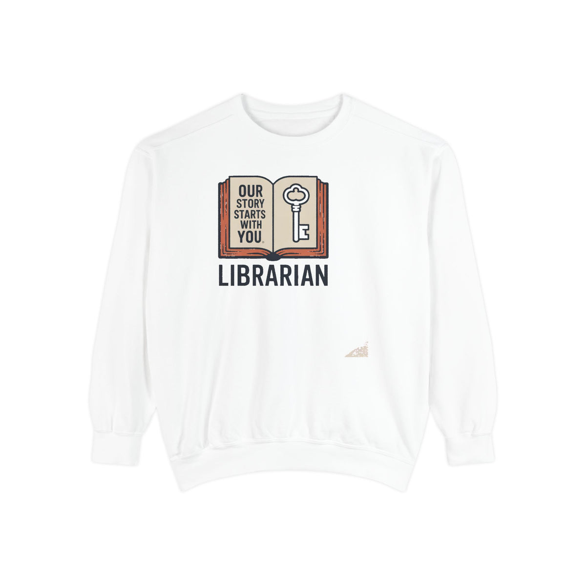 Librarian Sweatshirt, Our Story Starts With You, Teacher Appreciation Gift, School Librarian Crewneck, Librarian Appreciation Gift, Book Lo…
