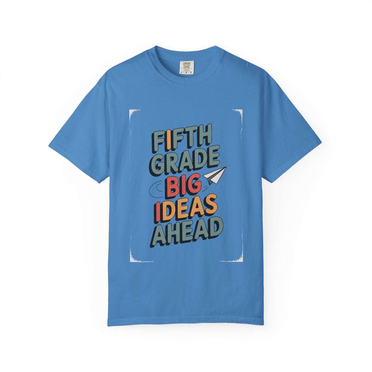 Fifth Grade Shirt, Back to School Tee For Kids, 5th Grade Big Ideas Ahead Shirt, First Day Of School Gift, Fifth Grader Shirt