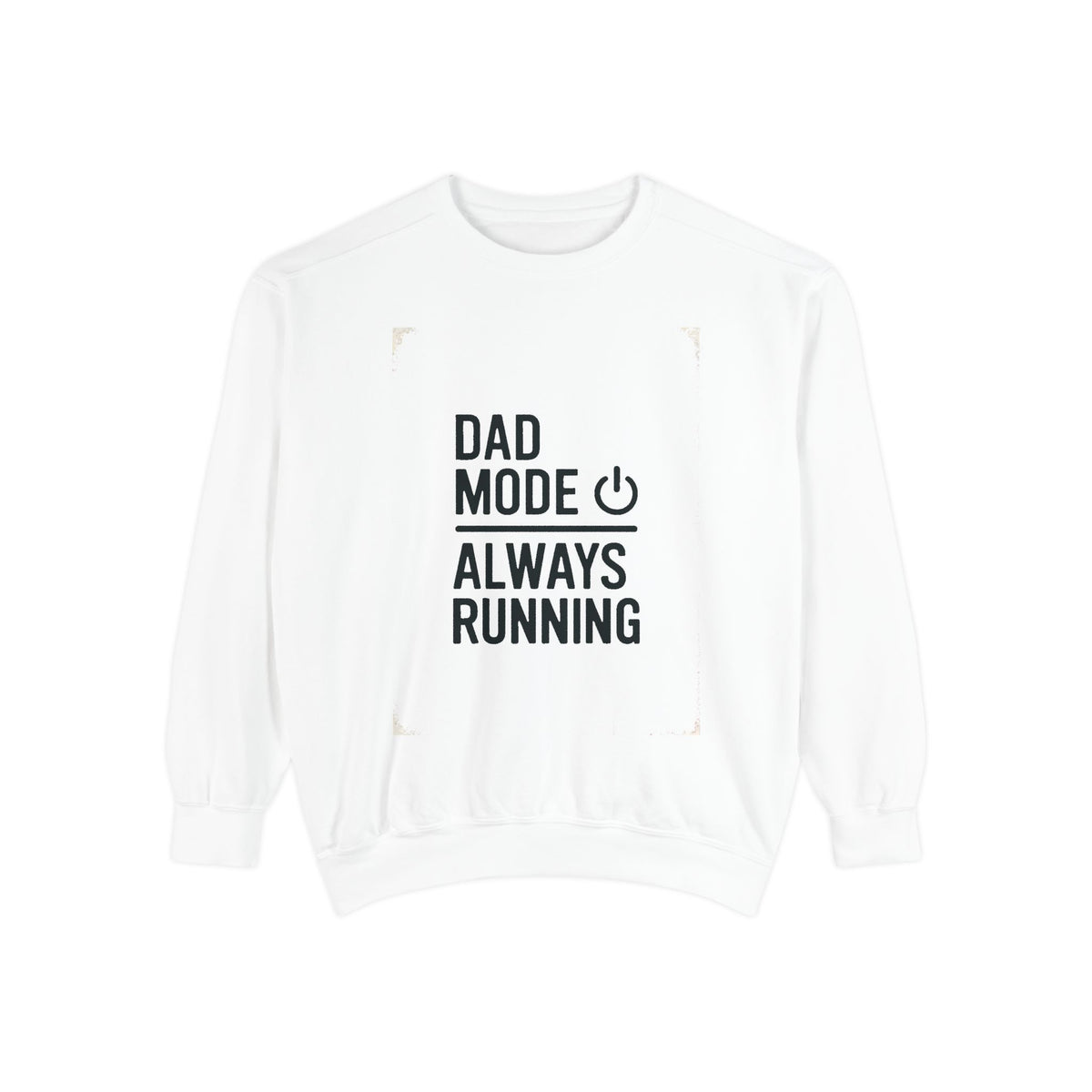Dad Mode Sweatshirt, IT Dad Gift, Always Running Crewneck, Funny Programmer Dad Shirt, Father's Day Gift For Tech Dad, Computer Dad Tee