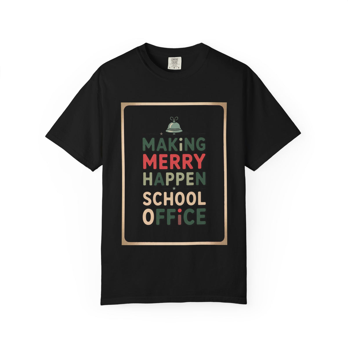 School Office Shirt, Making Merry Happen, Christmas Gift For School Office Staff, School Secretary Tee, Office Crew Christmas Shirt