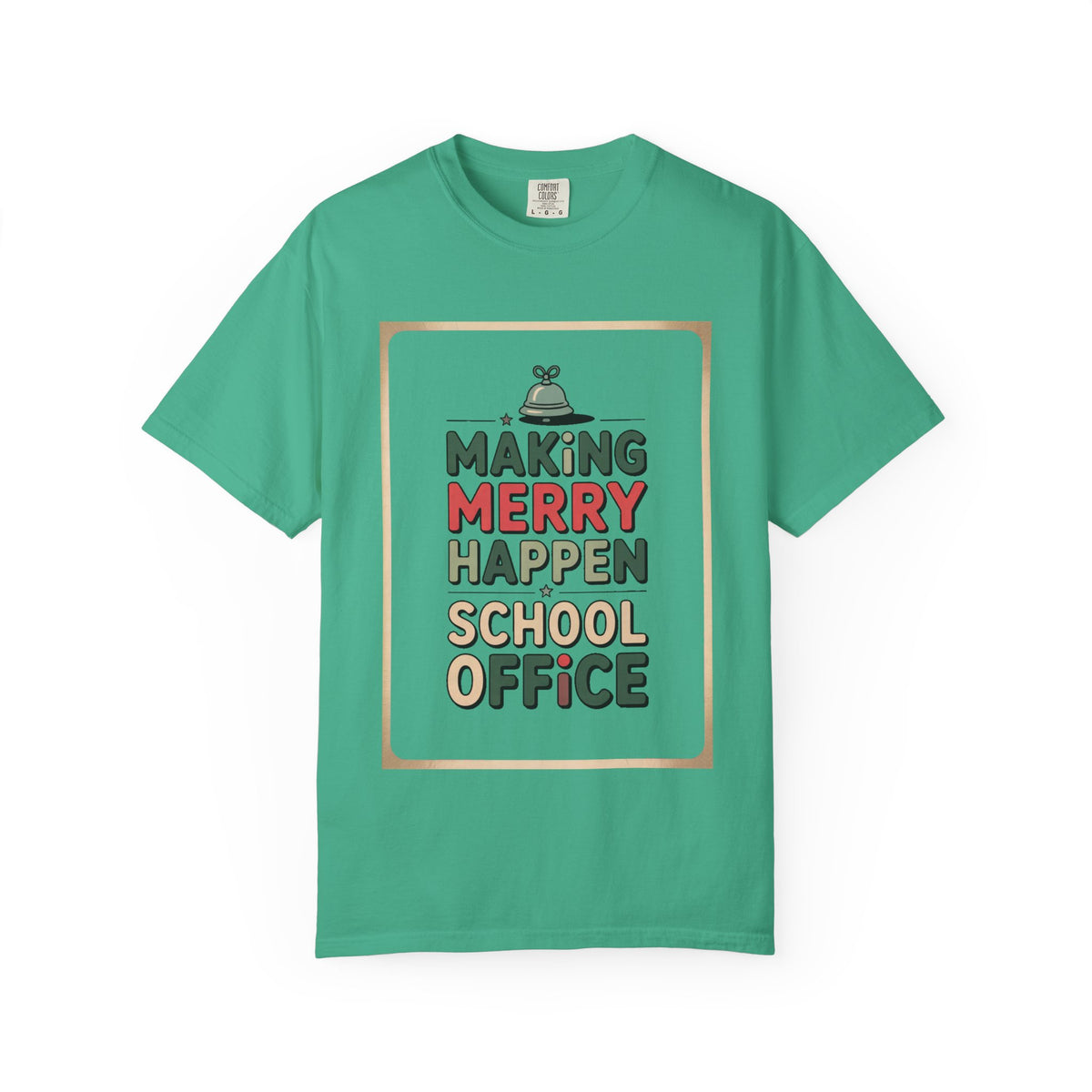 School Office Shirt, Making Merry Happen, Christmas Gift For School Office Staff, School Secretary Tee, Office Crew Christmas Shirt