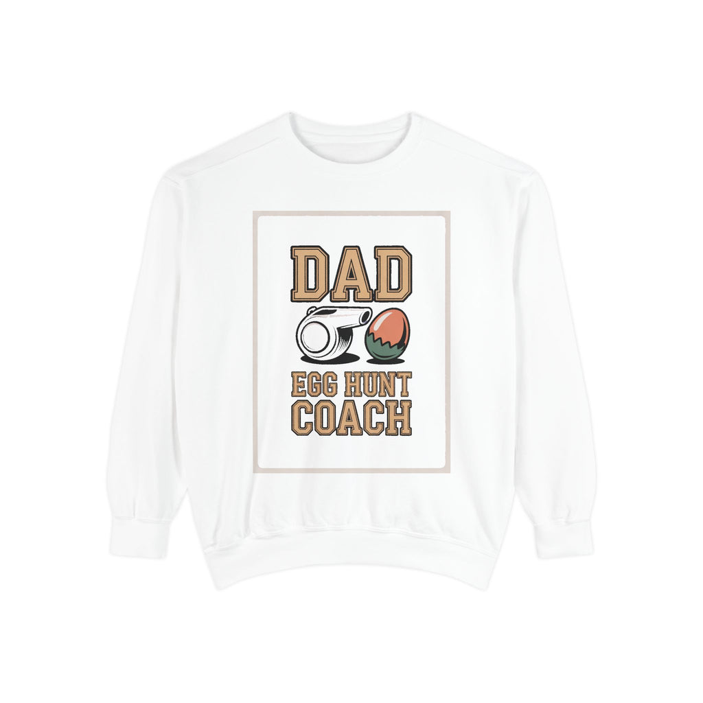 Dad Easter Sweatshirt, Egg Hunt Coach Shirt, Funny Easter Gift For Dad, Dad Easter Crewneck, Easter Sweatshirt For Him, Coach Dad Gift