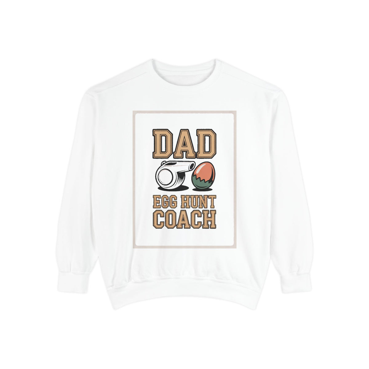 Dad Easter Sweatshirt, Egg Hunt Coach Shirt, Funny Easter Gift For Dad, Dad Easter Crewneck, Easter Sweatshirt For Him, Coach Dad Gift
