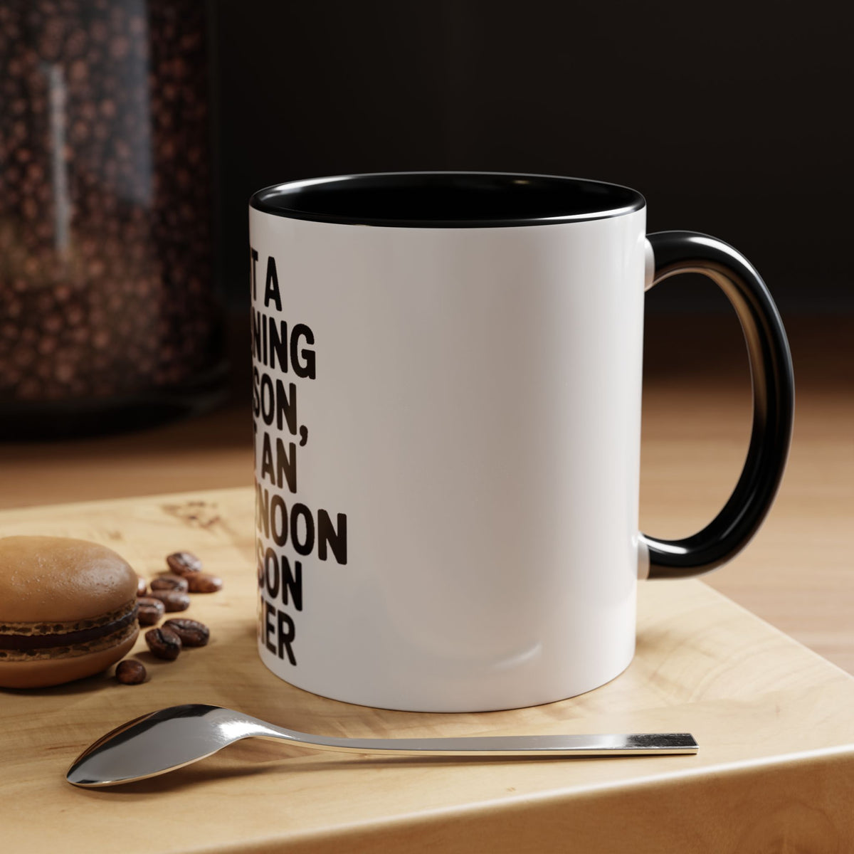 Not A Morning Person Mug, Funny Sarcastic Coffee Mug, Not An Afternoon Person Either, Anti-Morning Gift for Coworker or Friend