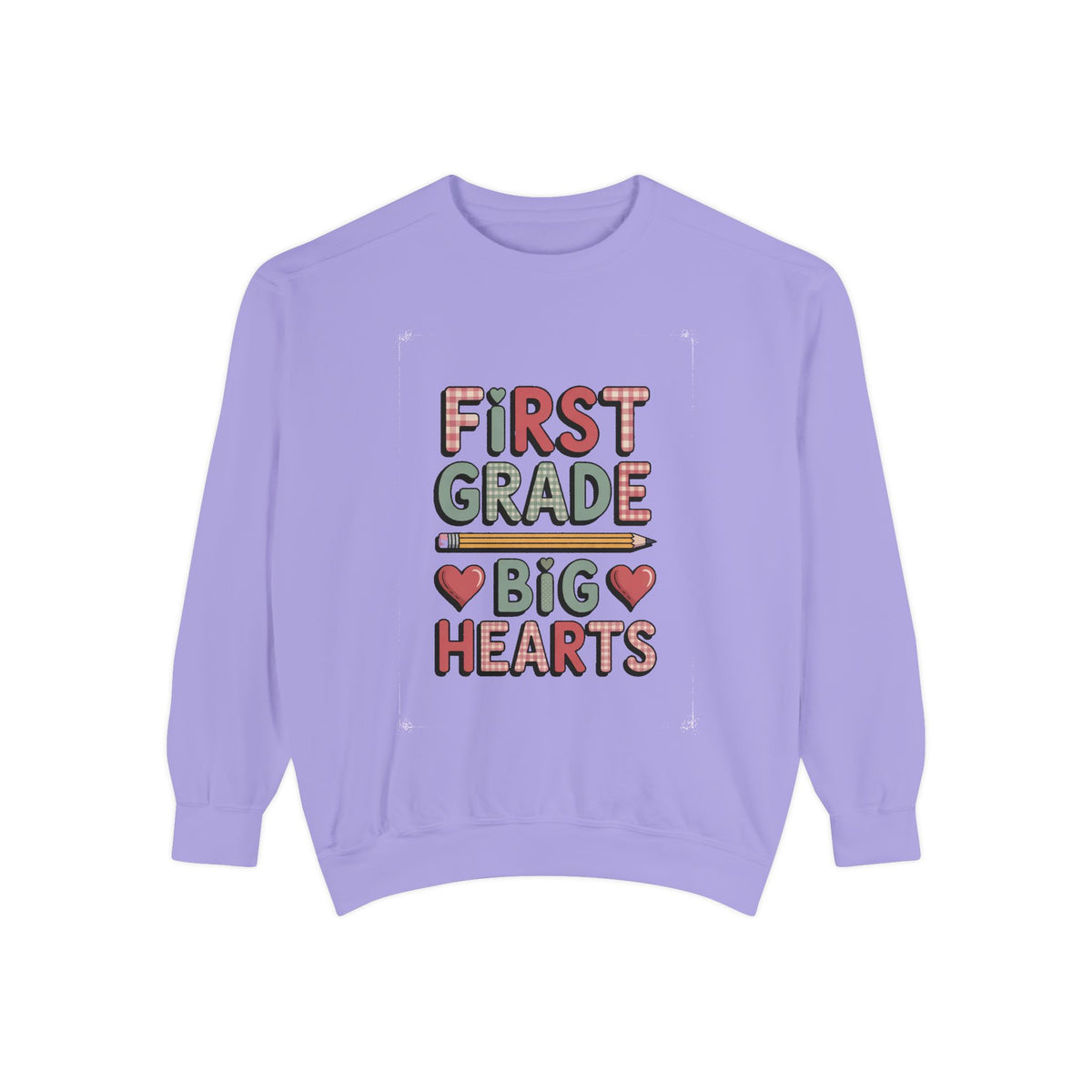 First Grade Teacher Sweatshirt, Big Hearts Valentine's Day Shirt, 1st Grade Teacher Valentine Gift, Teacher Appreciation Crewneck, Cute Val…