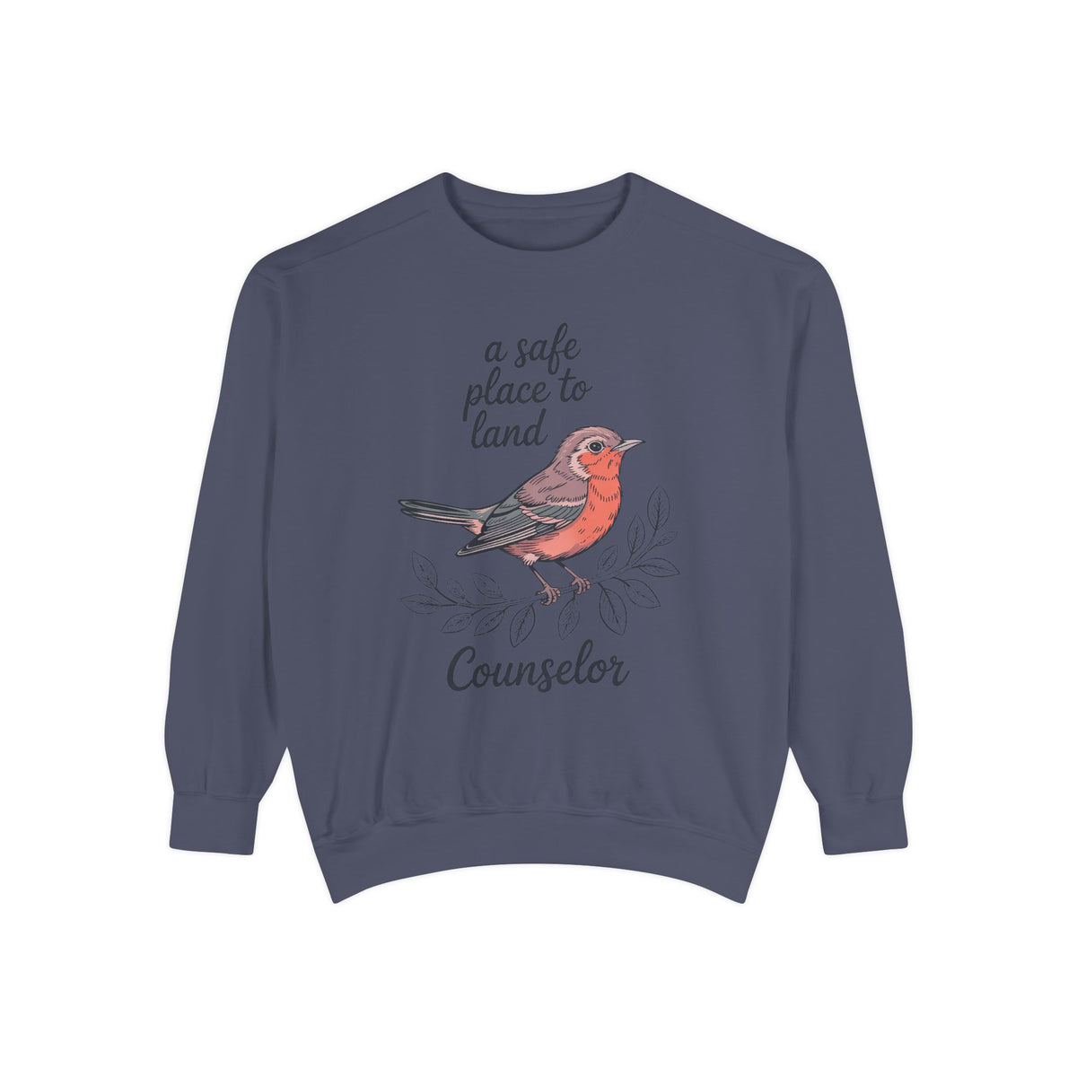 School Counselor Sweatshirt, A Safe Place To Land, Counselor Appreciation Gift, Teacher Appreciation Crewneck, Counselor Week Sweatshirt, G…