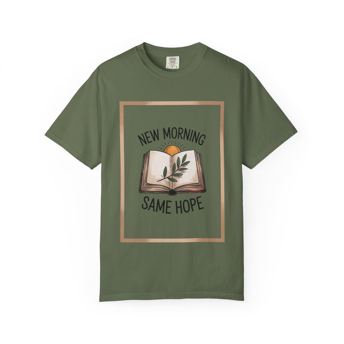 Christian Encouragement Shirt, New Morning Same Hope Tee, Faith Based Gift, Inspirational Christian T-Shirt, Hope Quote Shirt, Positive Fai…