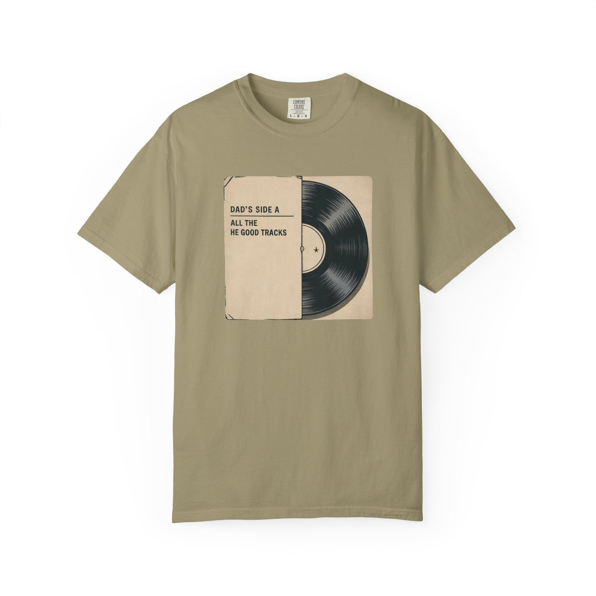 Dad's Side A Shirt, Music Lover Dad Gift, Father's Day Shirt For Vinyl Record Dad, Funny Dad Tee, All The Good Tracks Shirt, Gift For Music…