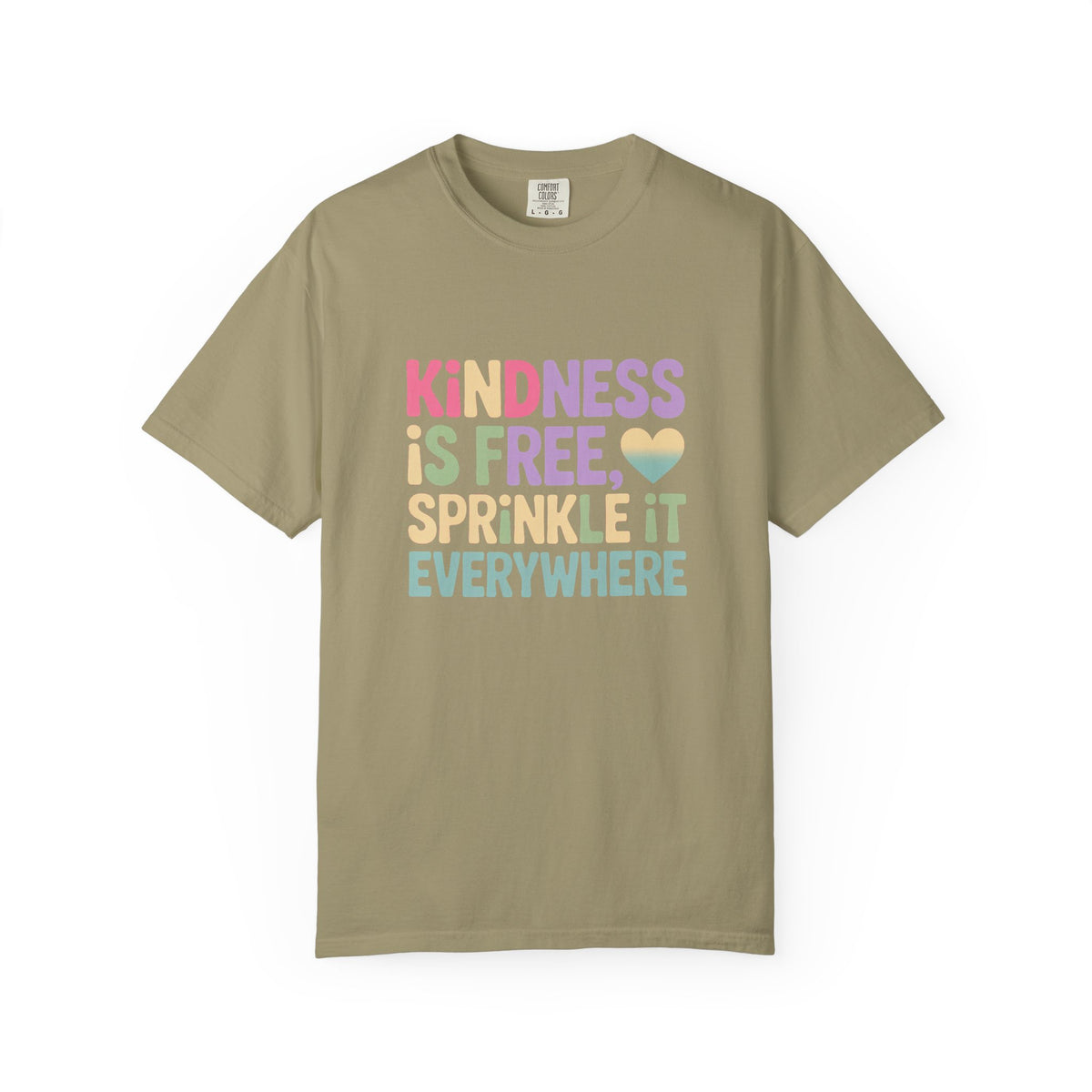 Kindness Is Free Sprinkle It Everywhere Shirt, Positive Quote T-Shirt, Kindness Matters Tee, Motivational Gift for Teacher Friend
