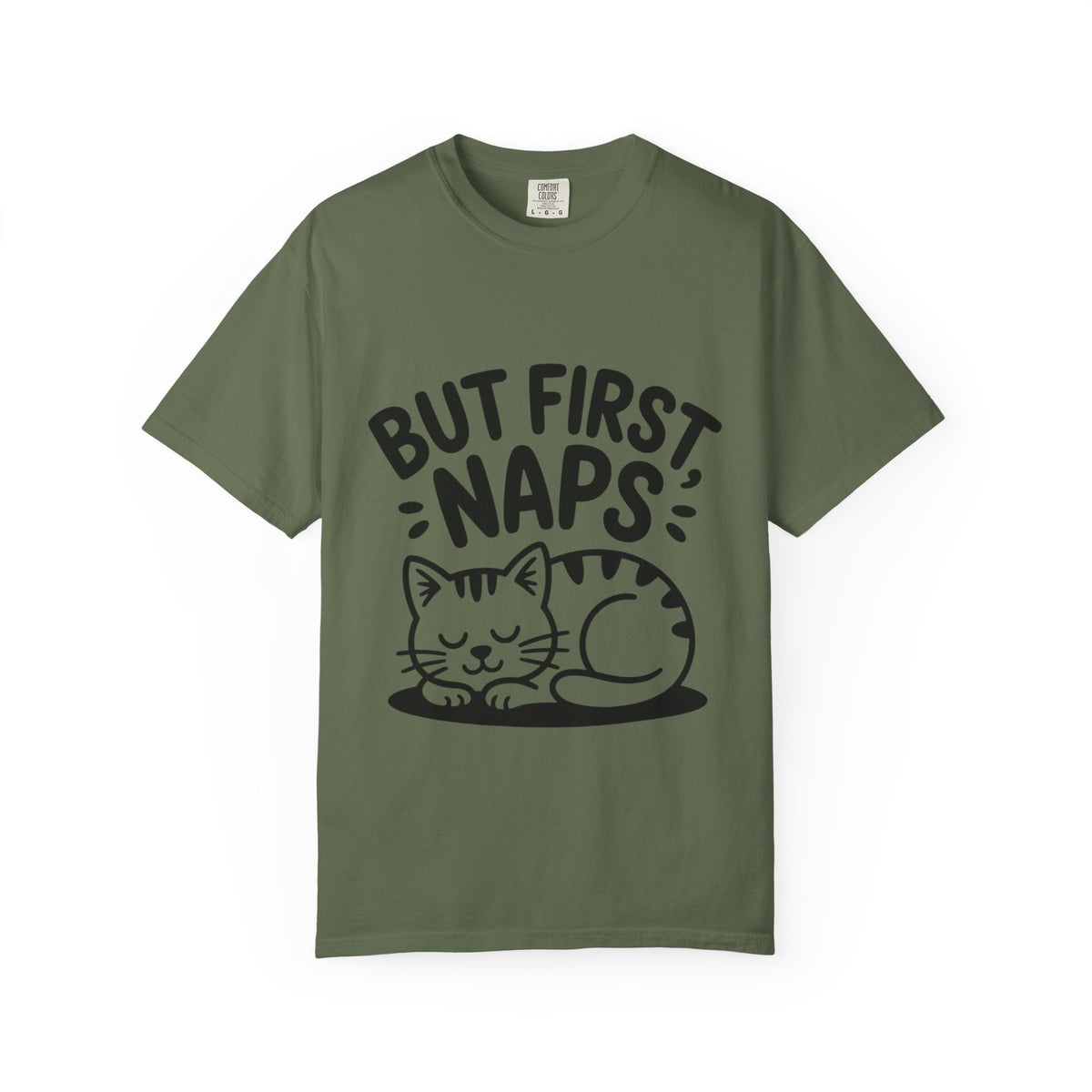But First Naps Cat Shirt, Funny Sleepy Cat T-Shirt, Cute Napping Kitten Tee, Cat Lover Gift, Nap Lover Shirt