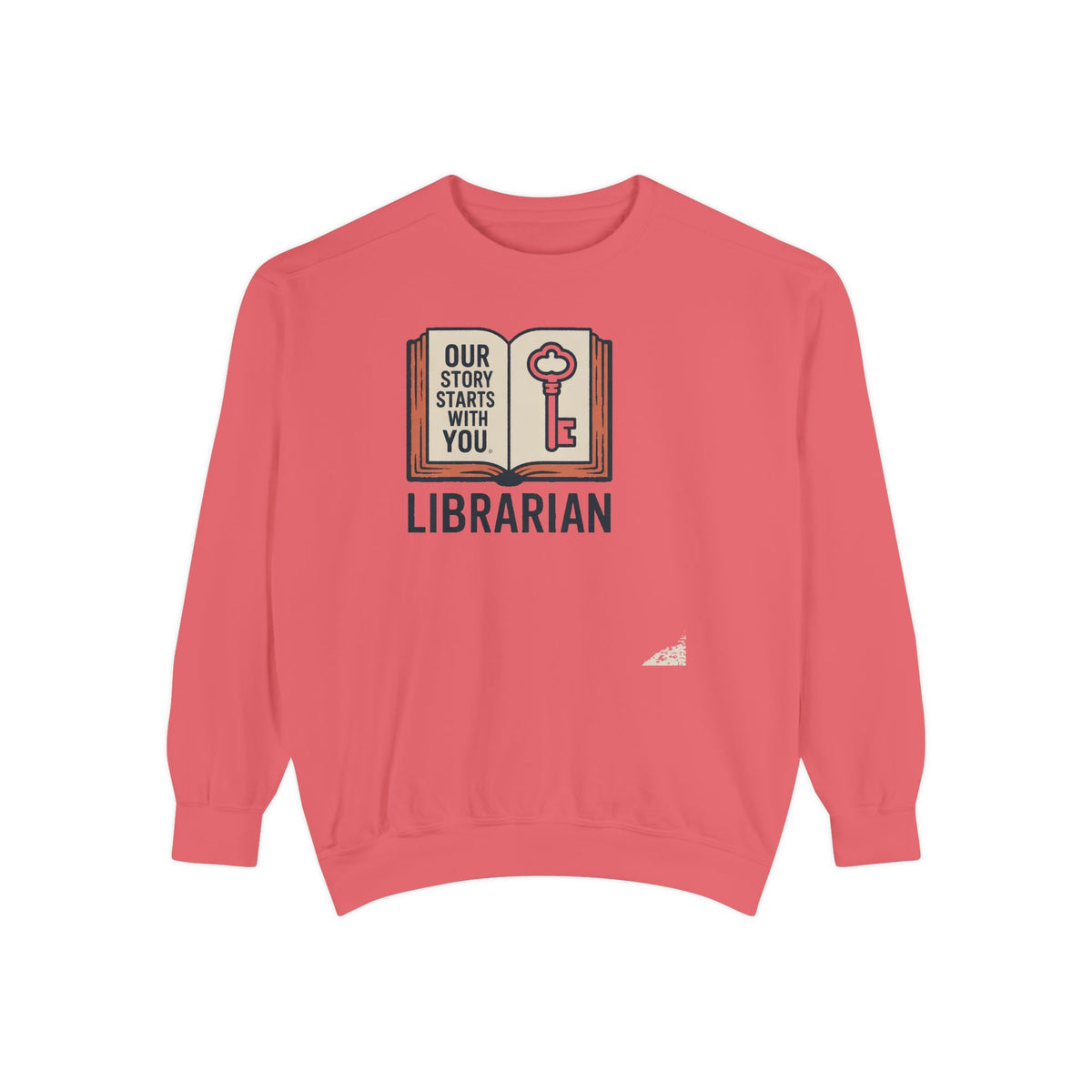 Librarian Sweatshirt, Our Story Starts With You, Teacher Appreciation Gift, School Librarian Crewneck, Librarian Appreciation Gift, Book Lo…