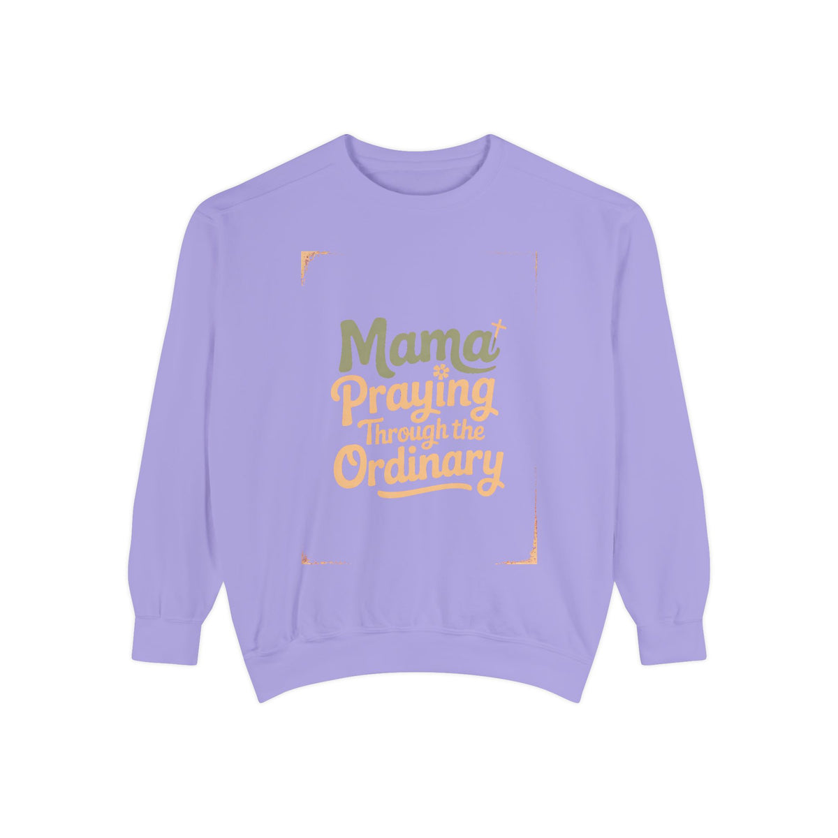 Christian Mom Sweatshirt, Praying Through The Ordinary Crewneck, Faith Based Gift For Mom, Mama Sweatshirt, Religious Mom Gift