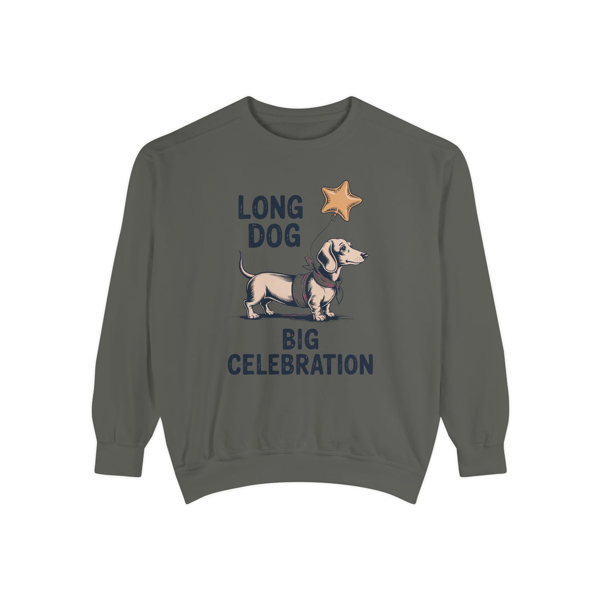 Dog Mom Sweatshirt, Dachshund Fourth of July Crewneck, Long Dog Big Celebration, Patriotic Dachshund Gift, Weiner Dog Mom Tee, 4th Of July…