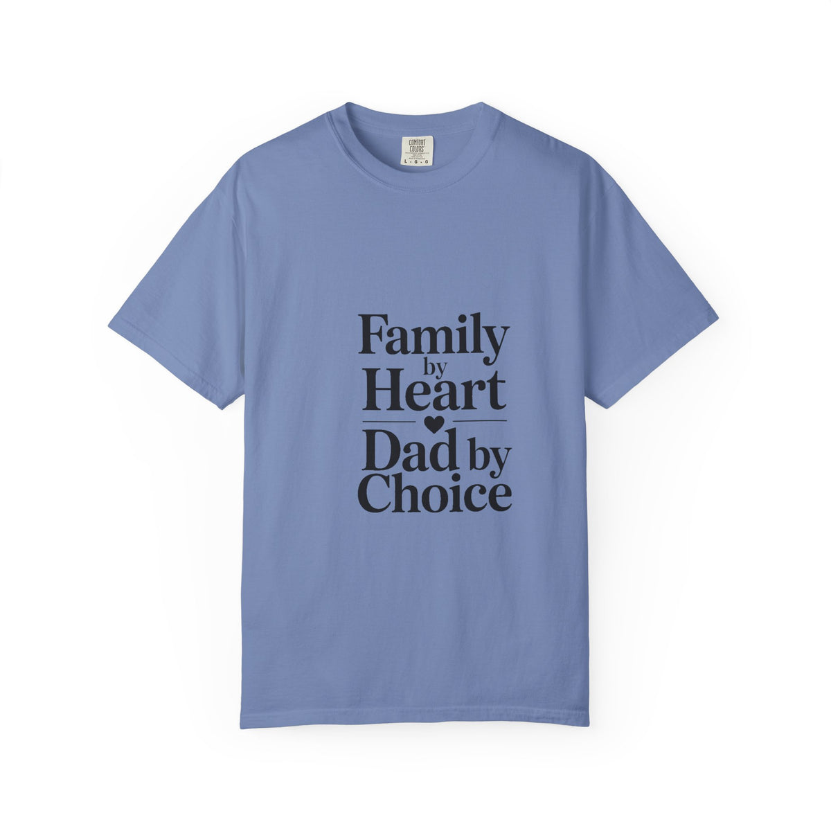 Bonus Dad Shirt, Family By Heart Dad By Choice Tee, Father's Day Gift For Bonus Dad, Stepdad Gift Shirt, Minimalist Dad Tee, Gift For Stepd…