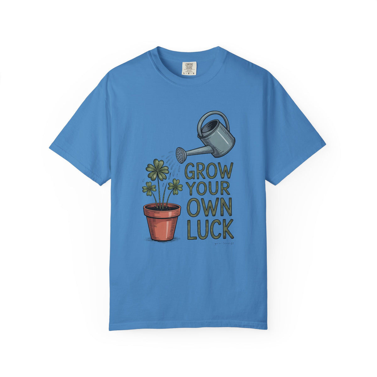 Gardener St Patrick's Day Shirt, Grow Your Own Luck Tee, Shamrock Gardening Gift, Funny St Paddy's Day Shirt For Plant Lovers, Garden Lover…