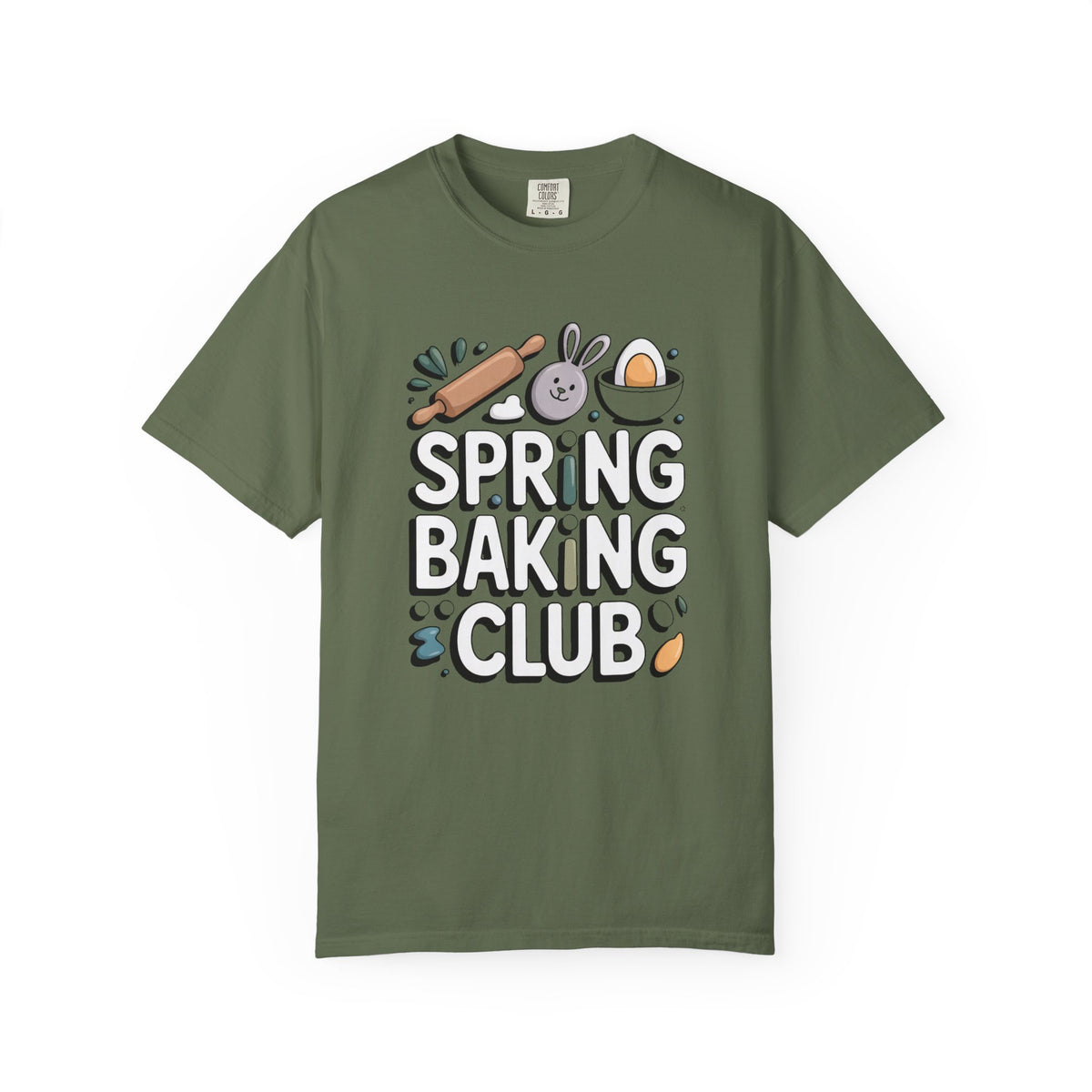Home Baker Shirt, Spring Baking Club Tee, Easter Gift For Baker, Easter Baking Shirt For Women, Funny Spring Baker Gift, Cute Easter T-Shirt