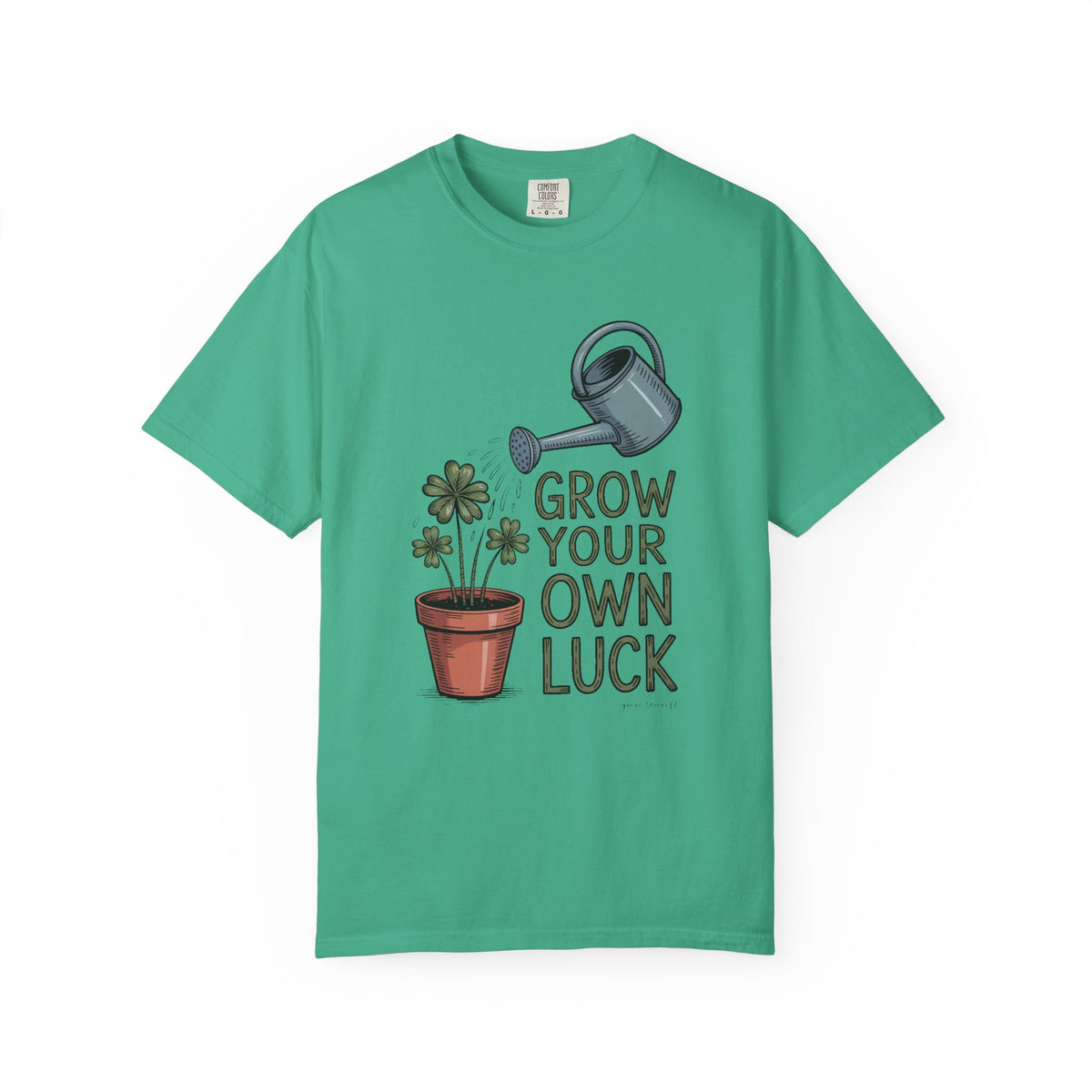 Gardener St Patrick's Day Shirt, Grow Your Own Luck Tee, Shamrock Gardening Gift, Funny St Paddy's Day Shirt For Plant Lovers, Garden Lover…