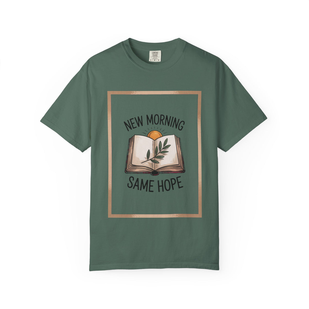Christian Encouragement Shirt, New Morning Same Hope Tee, Faith Based Gift, Inspirational Christian T-Shirt, Hope Quote Shirt, Positive Fai…