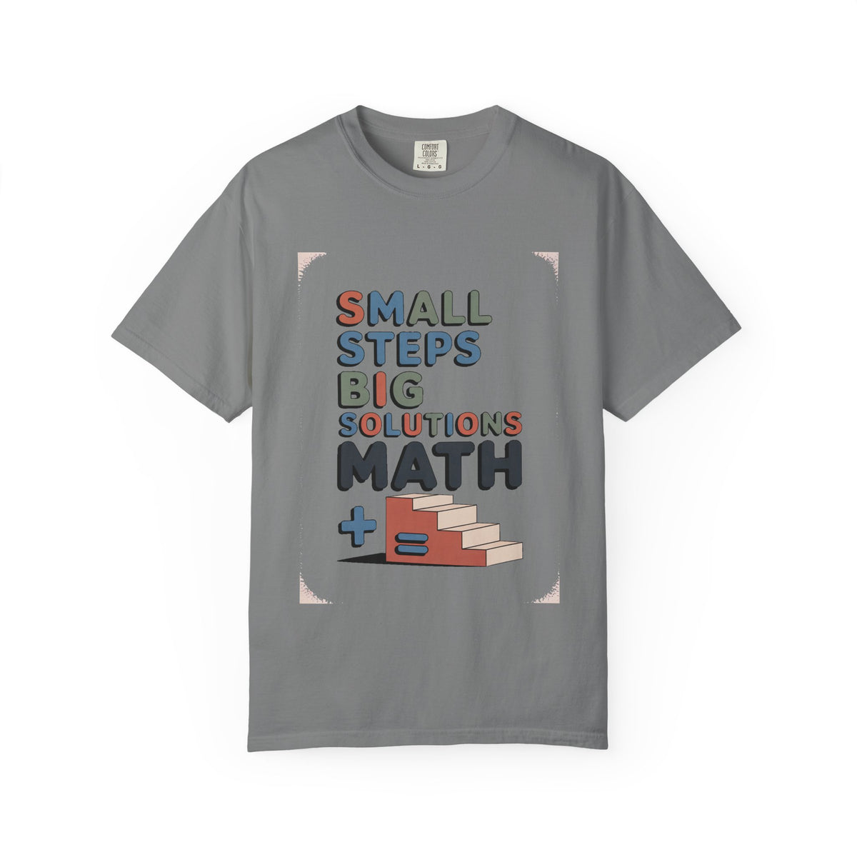 Math Teacher Shirt, Small Steps Big Solutions, Math Teacher Retirement Gift, Funny Math Teacher Tee, Teacher Appreciation Shirt, Gift For M…