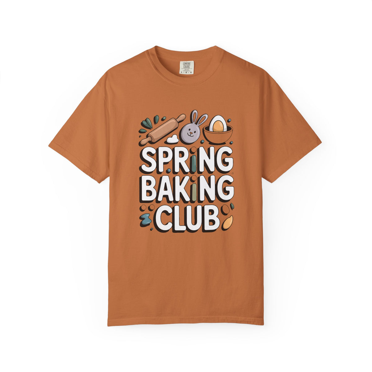 Home Baker Shirt, Spring Baking Club Tee, Easter Gift For Baker, Easter Baking Shirt For Women, Funny Spring Baker Gift, Cute Easter T-Shirt