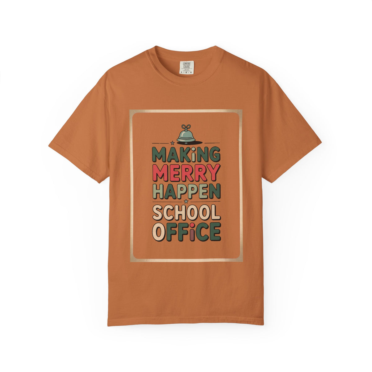 School Office Shirt, Making Merry Happen, Christmas Gift For School Office Staff, School Secretary Tee, Office Crew Christmas Shirt