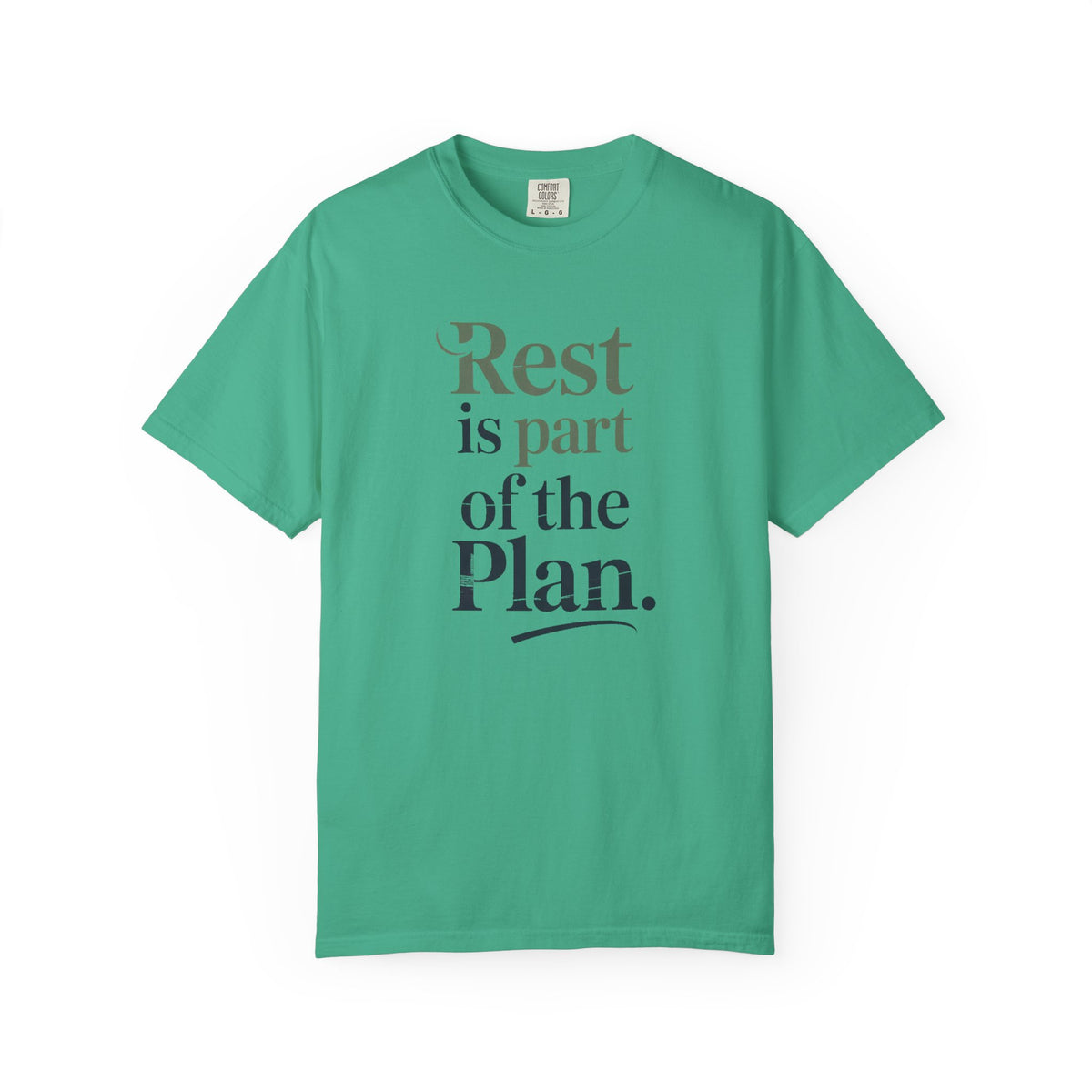 Mental Health Self Care Shirt, Rest Is Part Of The Plan Tee, Mental Health Awareness Gift, Therapy Support Shirt, Calm Self Care Tee