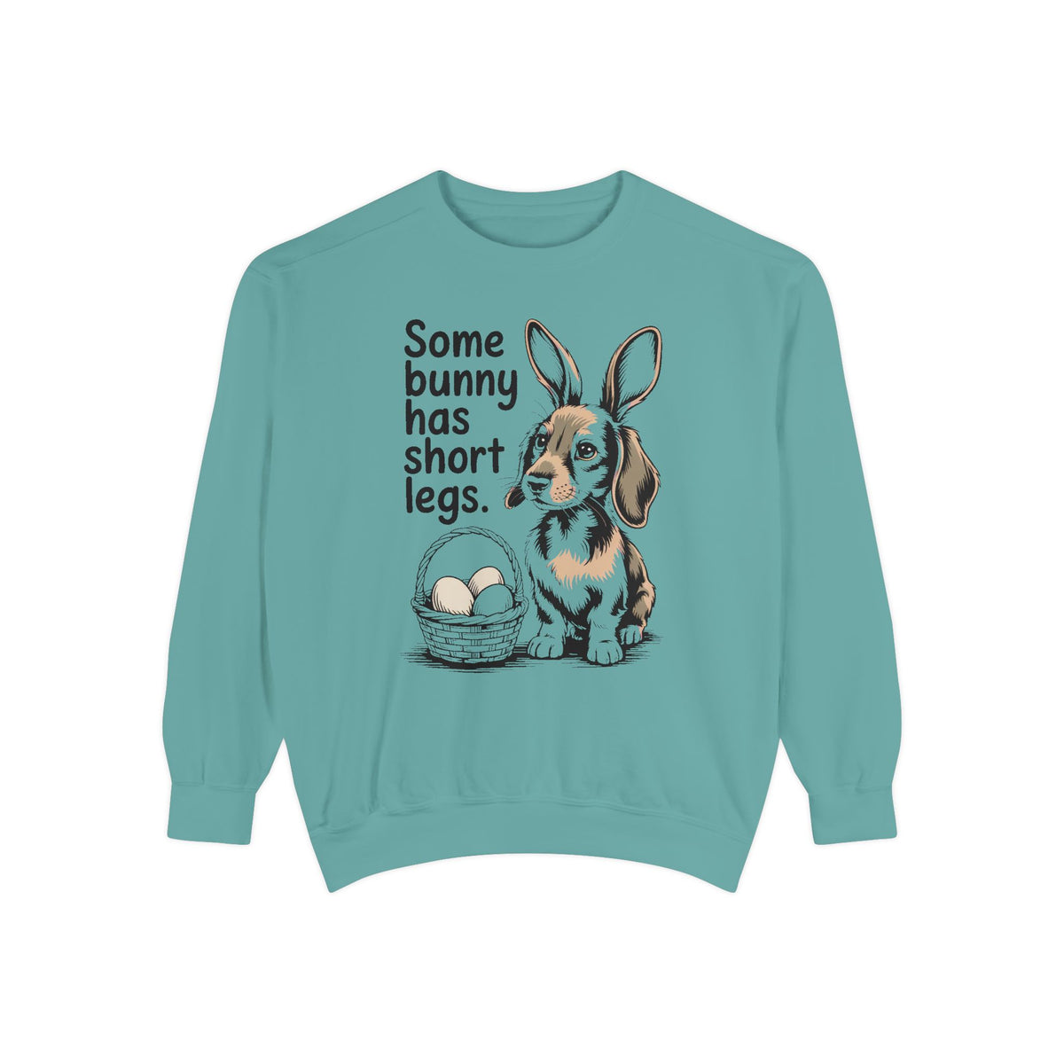 Dachshund Owner Sweatshirt, Some Bunny Has Short Legs, Funny Easter Gift For Dog Mom, Wiener Dog Easter Sweatshirt, Dachshund Easter Tee