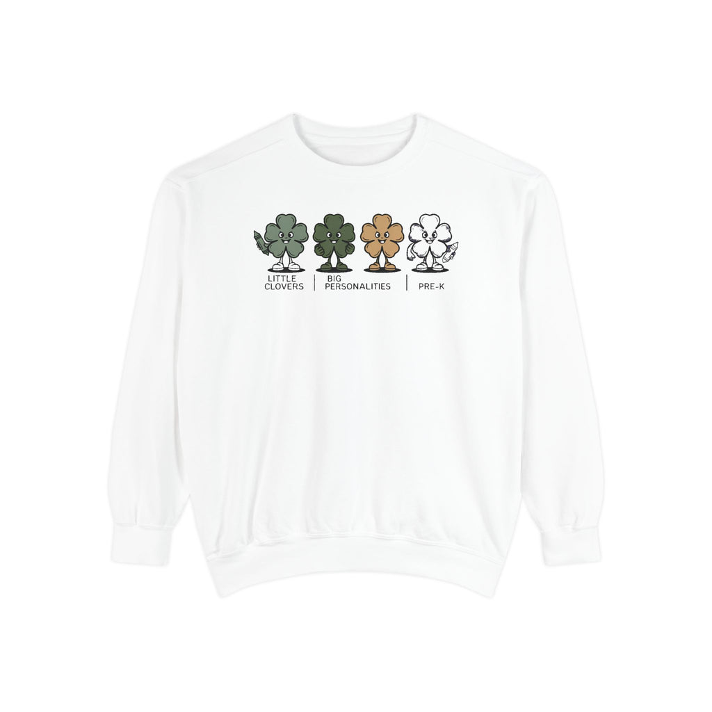 Pre-K Teacher Sweatshirt, St Patrick's Day Gift For Preschool Teacher, Little Clovers Crewneck, Lucky Teacher Shirt, Preschool Teacher Appr…