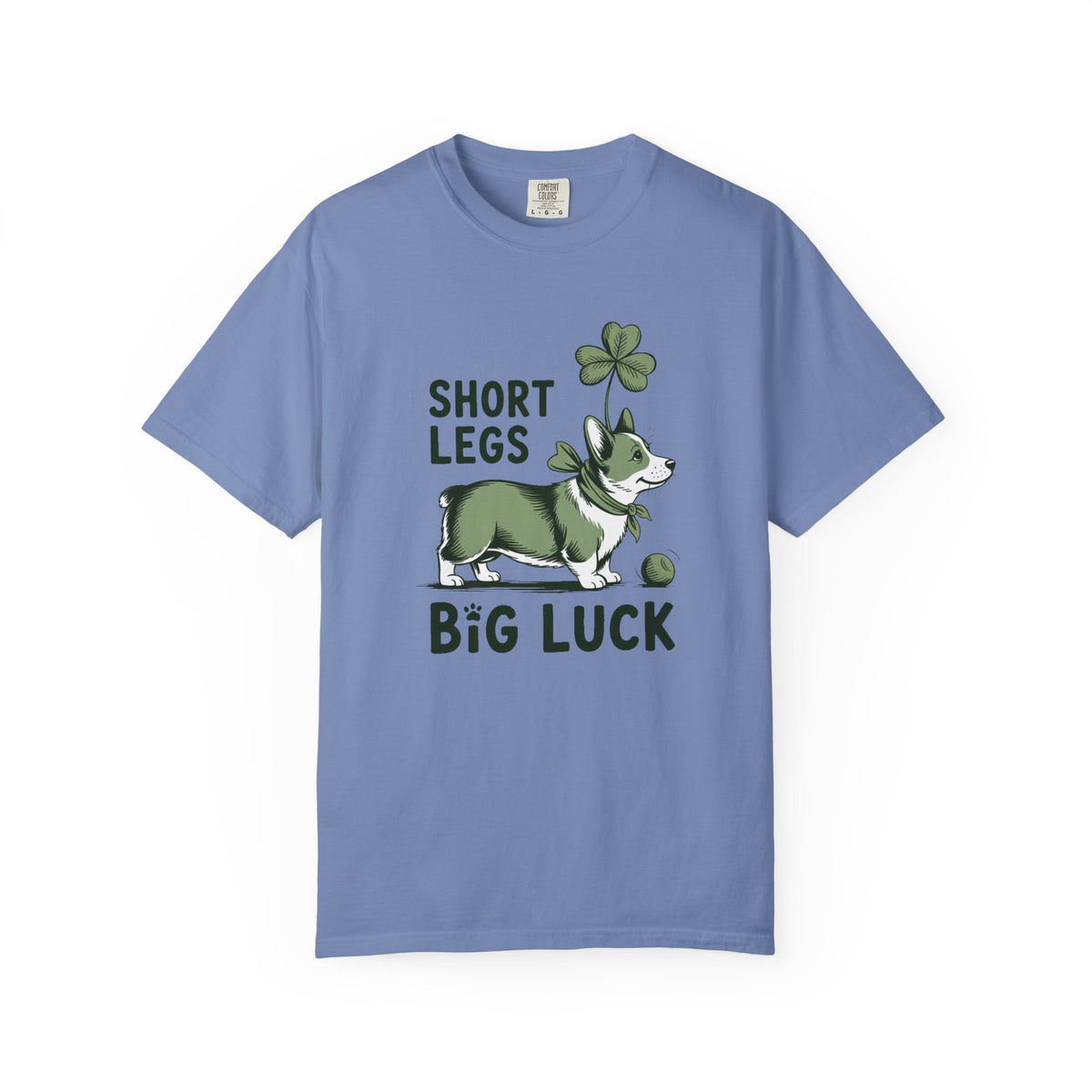 Corgi Owner Shirt, St Patrick's Day Shirt, Short Legs Big Luck Corgi Tee, Funny Corgi Gift, St Paddy's Day Dog Lover Shirt, Lucky Corgi Mom…