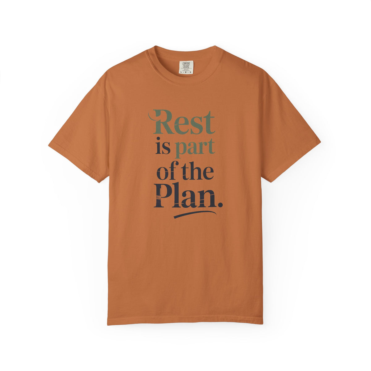 Mental Health Self Care Shirt, Rest Is Part Of The Plan Tee, Mental Health Awareness Gift, Therapy Support Shirt, Calm Self Care Tee